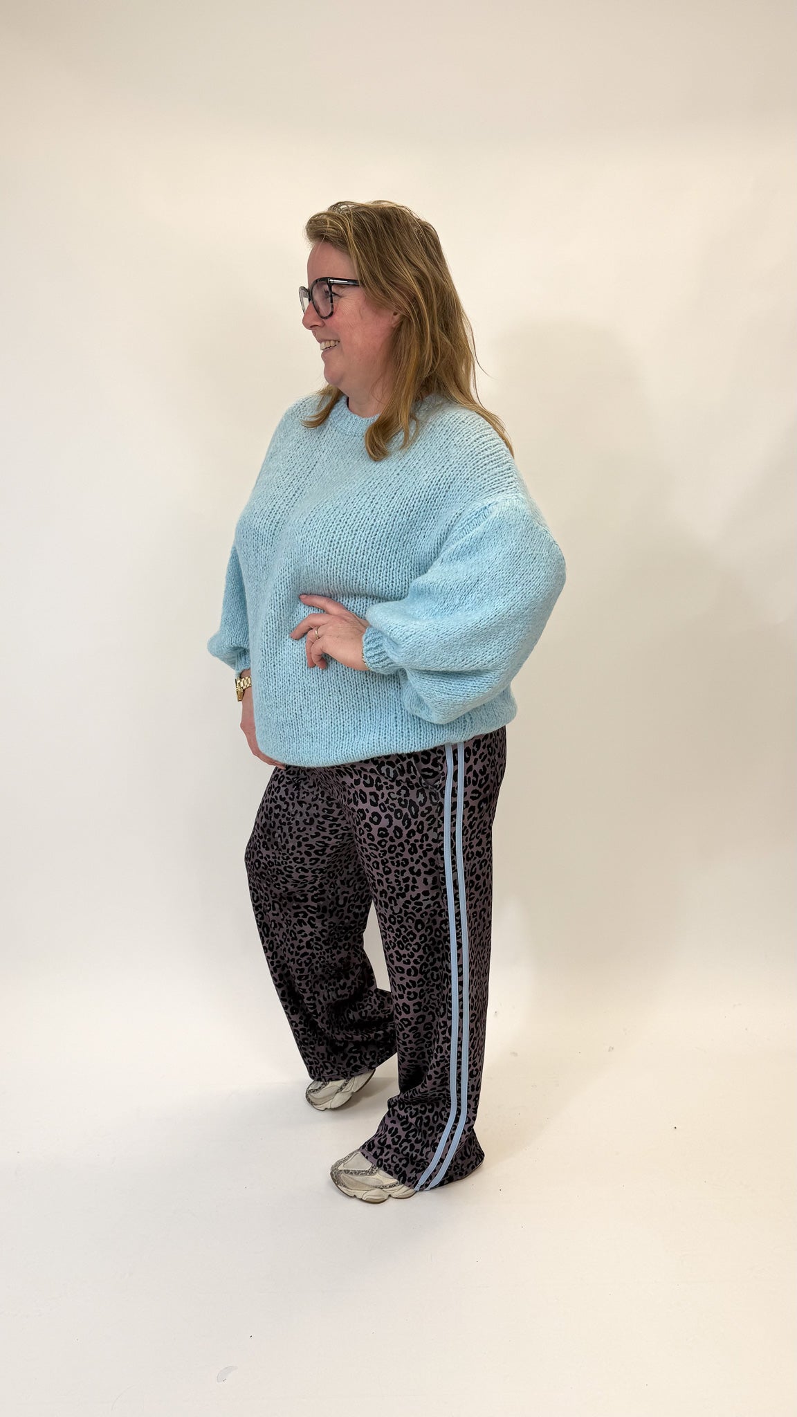 FLAIR REISEHOSE (36 bis 52) - ZWART