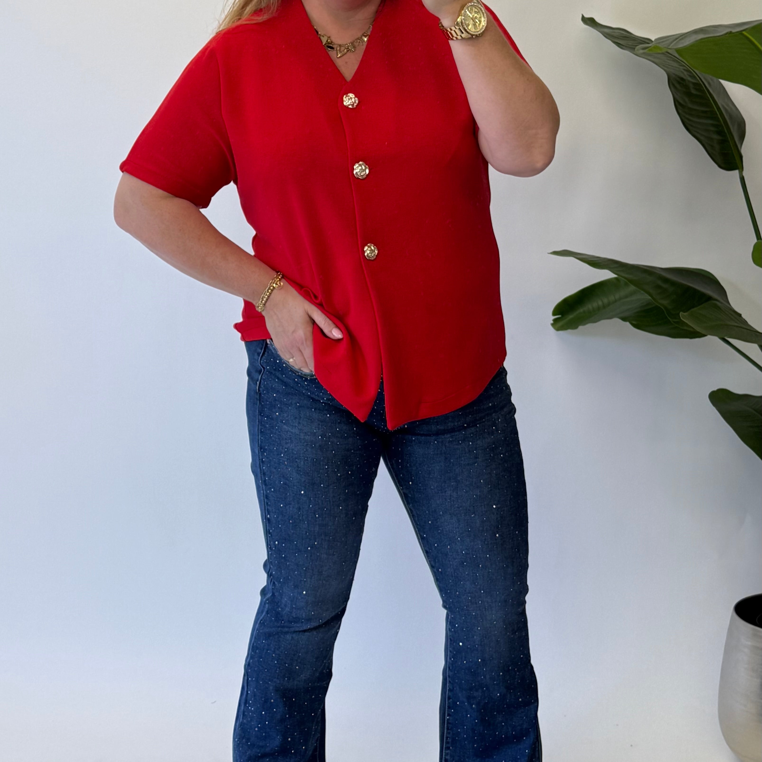 G-SMACK DIAMOND FLARED DENIM - SM1080-1