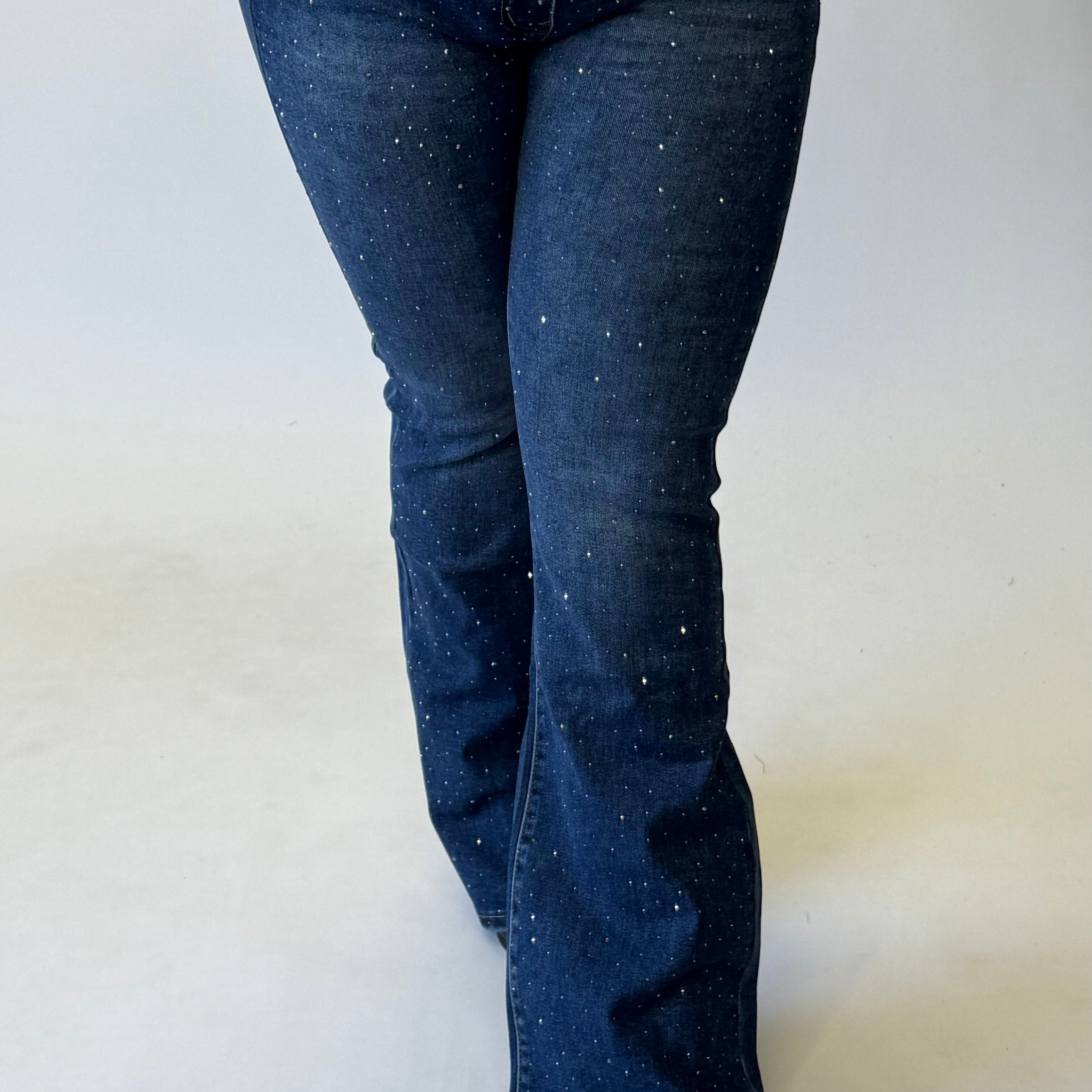 G-SMACK DIAMOND FLARED DENIM - SM1080-1