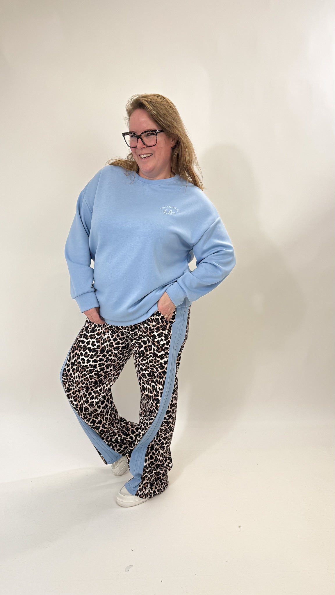 FLAIR REISEHOSE (36 bis 52) - ZWART