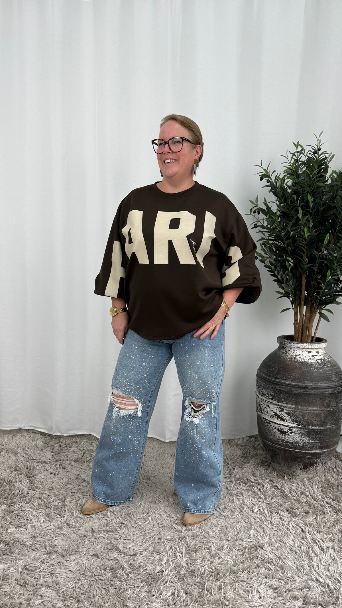 PARIS SWEATER ESPRESSO