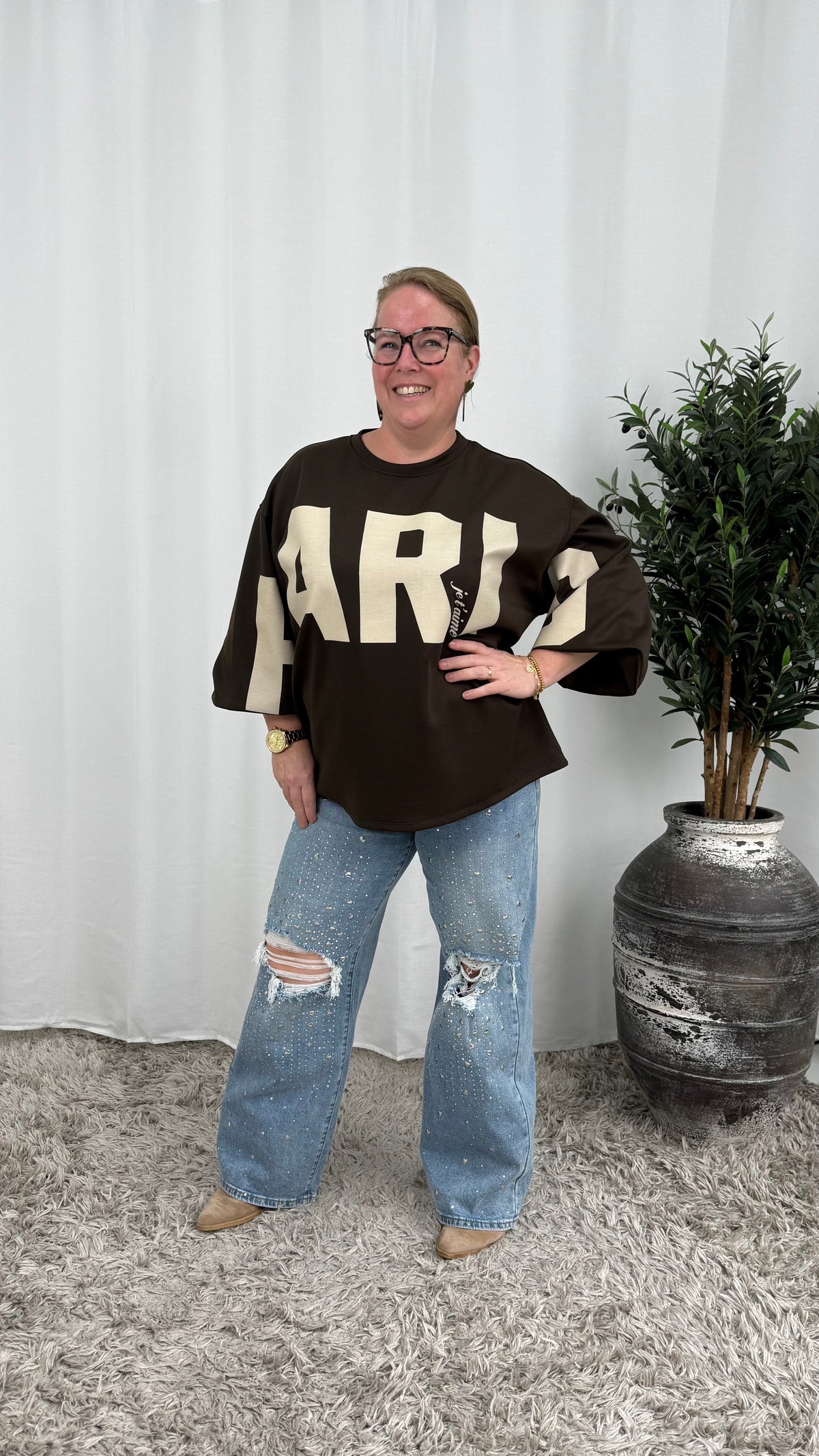 PARIS SWEATER ESPRESSO