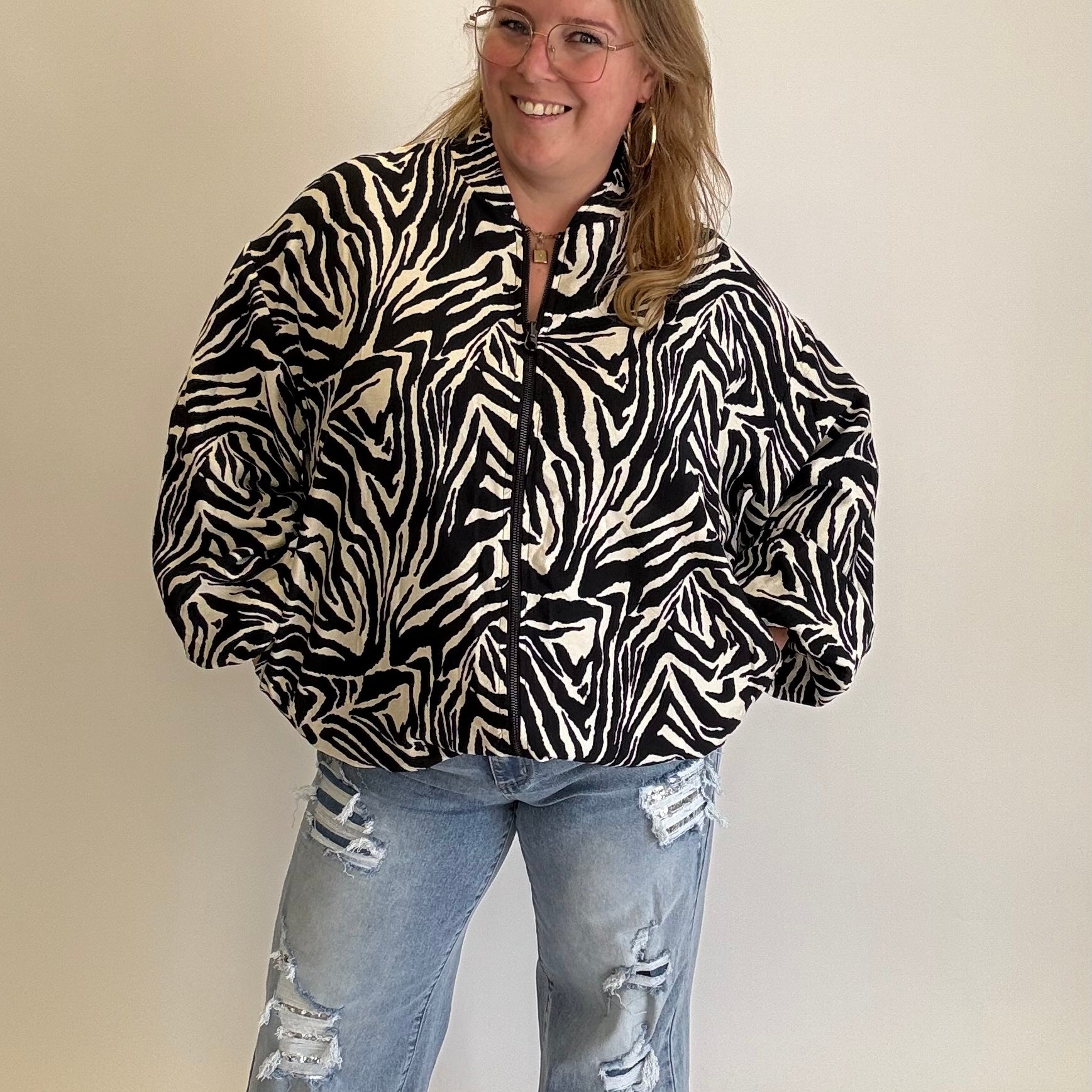 ANIMAL BOMBERJASJE 2 KANTEN DRAAGBAAR - 1661