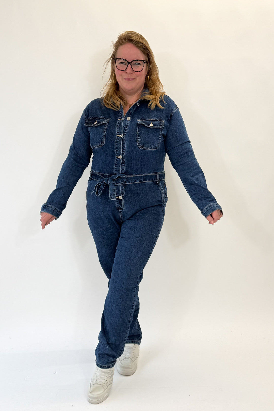 G-SMACK DENIM JUMPSUIT - SKM2116