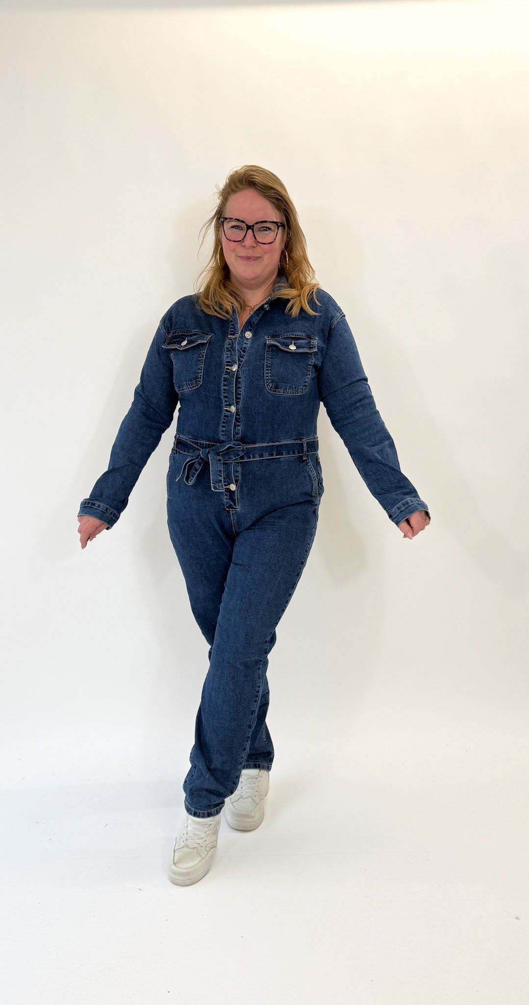 G-SMACK DENIM JUMPSUIT - SKM2116