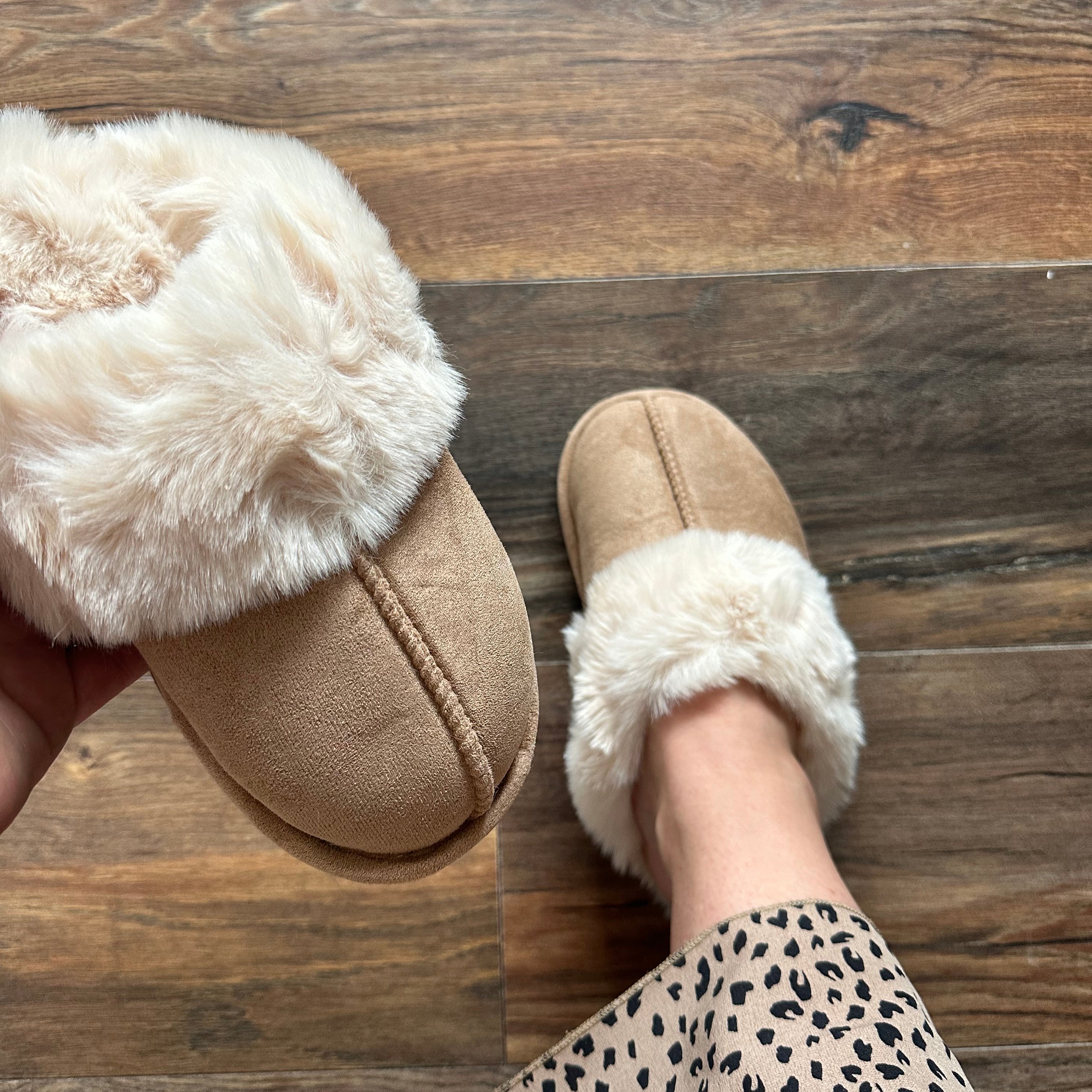 PANTOFFEL ARIA - TAUPE