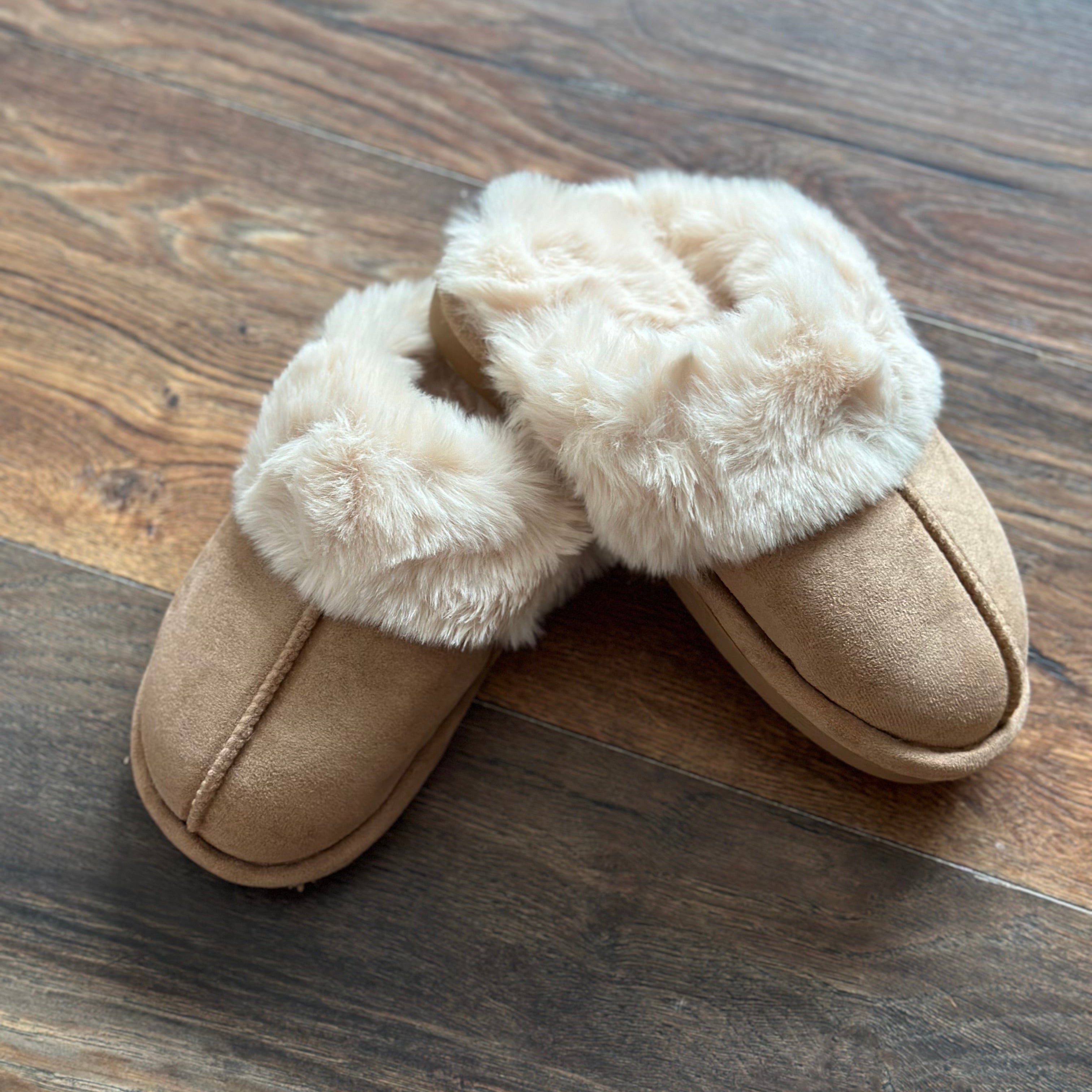 PANTOFFEL ARIA - TAUPE