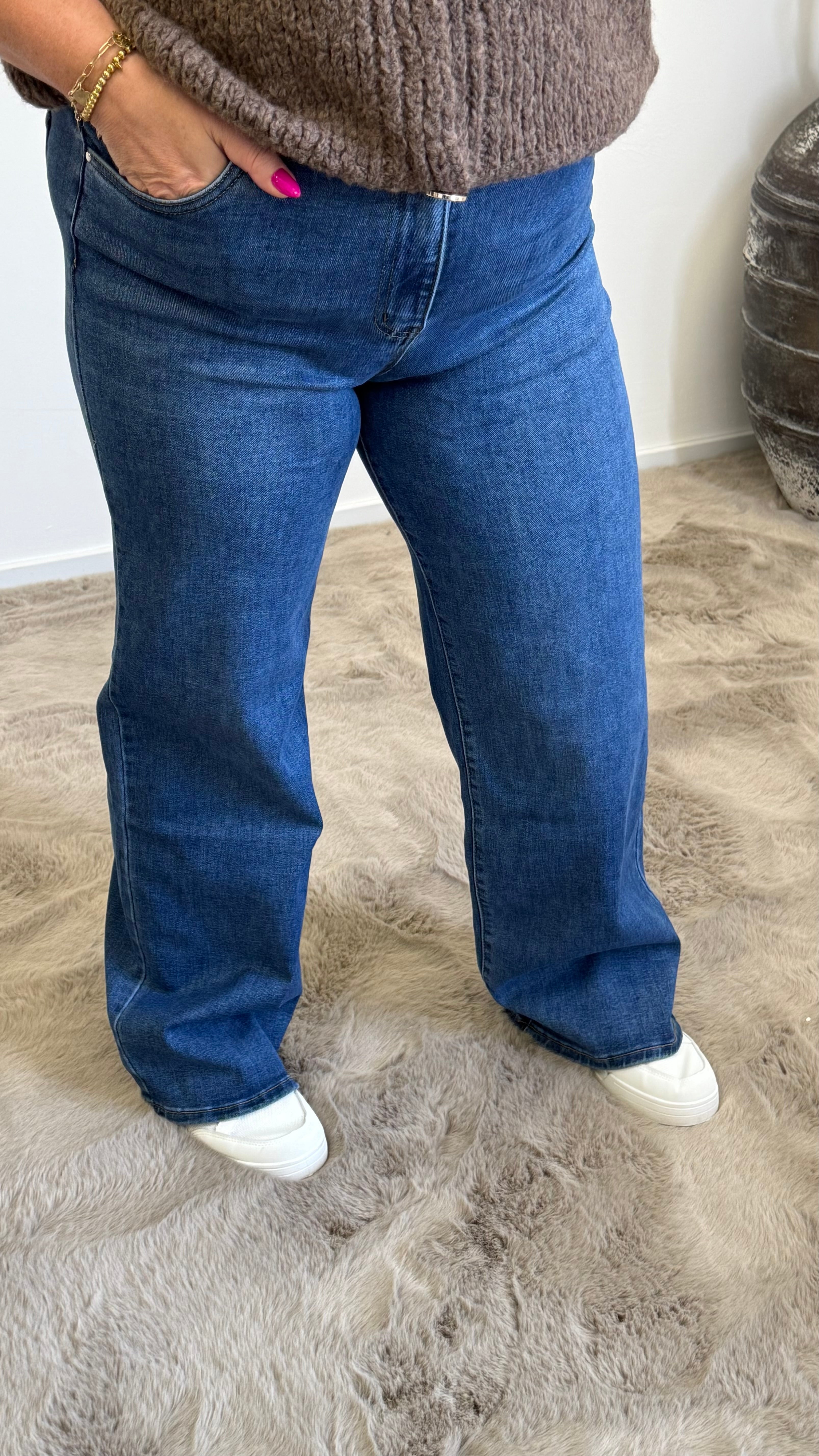 GOODIES JEANS WIDE LEGG DENIM  - DJ2561