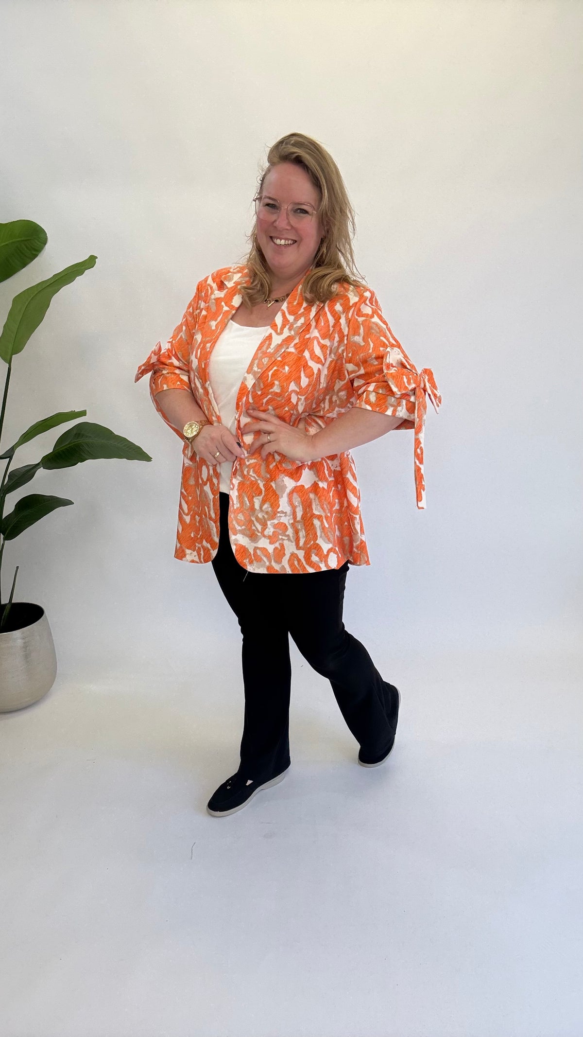 PRINT STRIK BLAZER - 1428