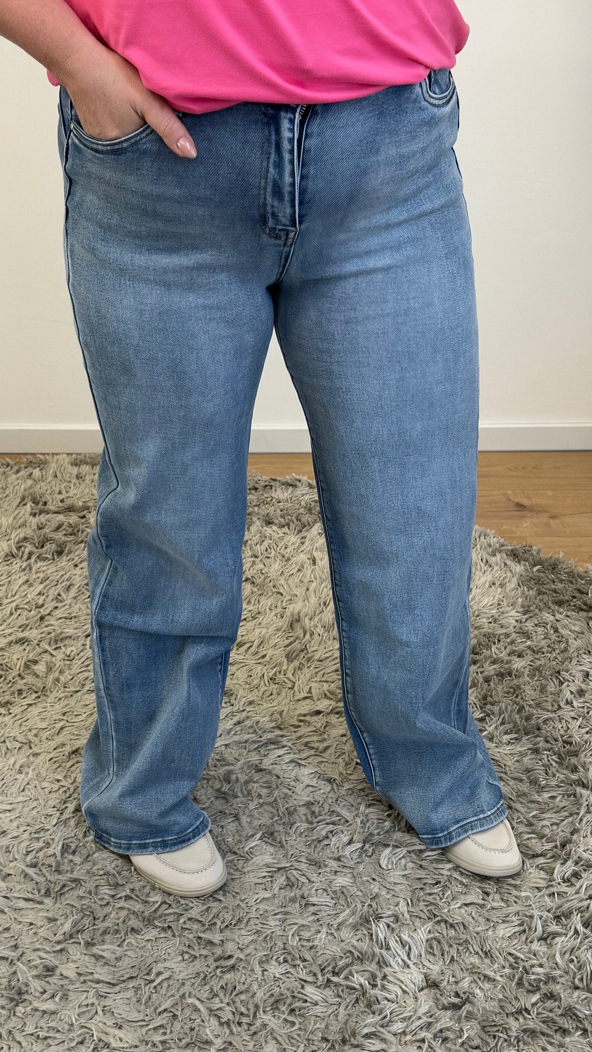 GOODIES JEANS WIDE LEGG DENIM  - DJ2590