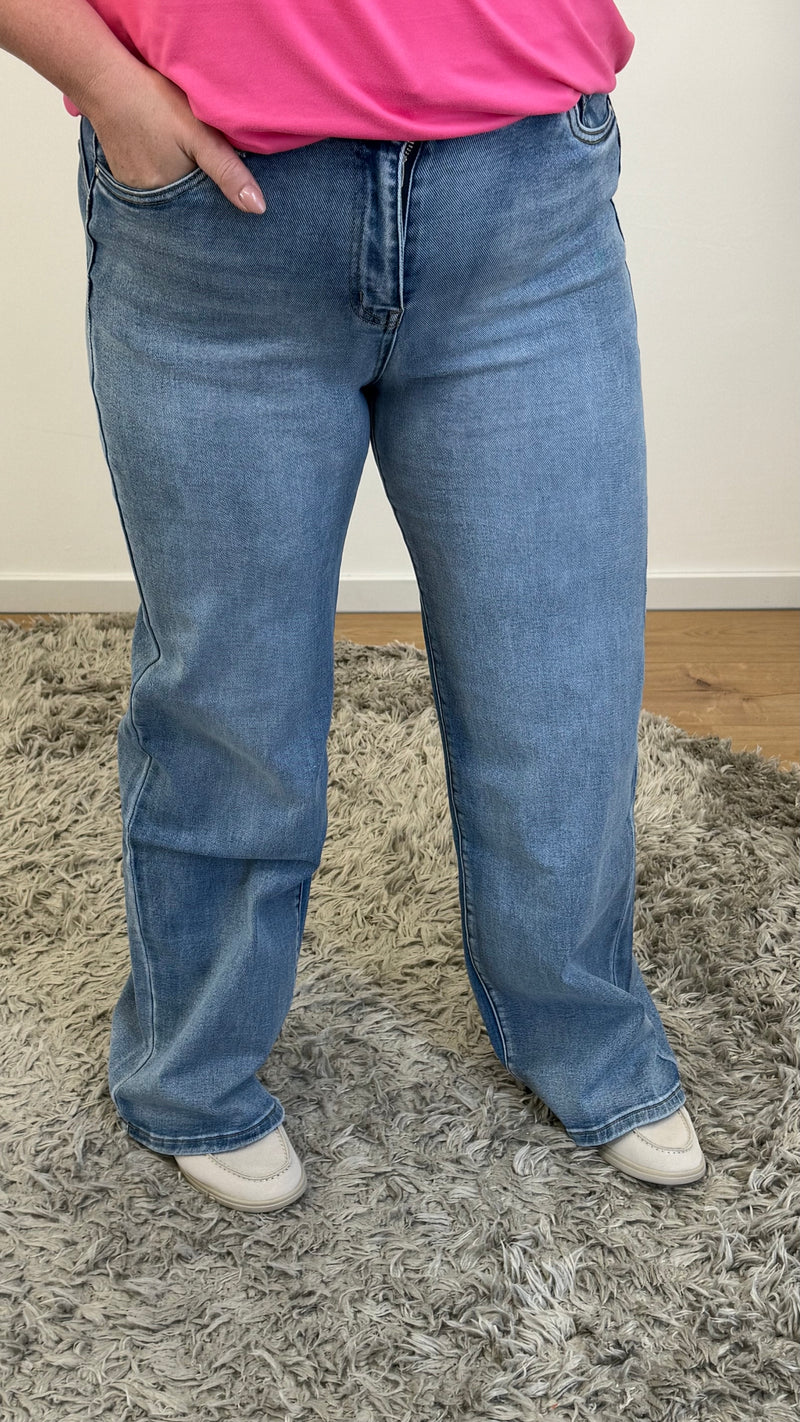 GOODIES JEANS WIDE LEGG DENIM  - DJ2590