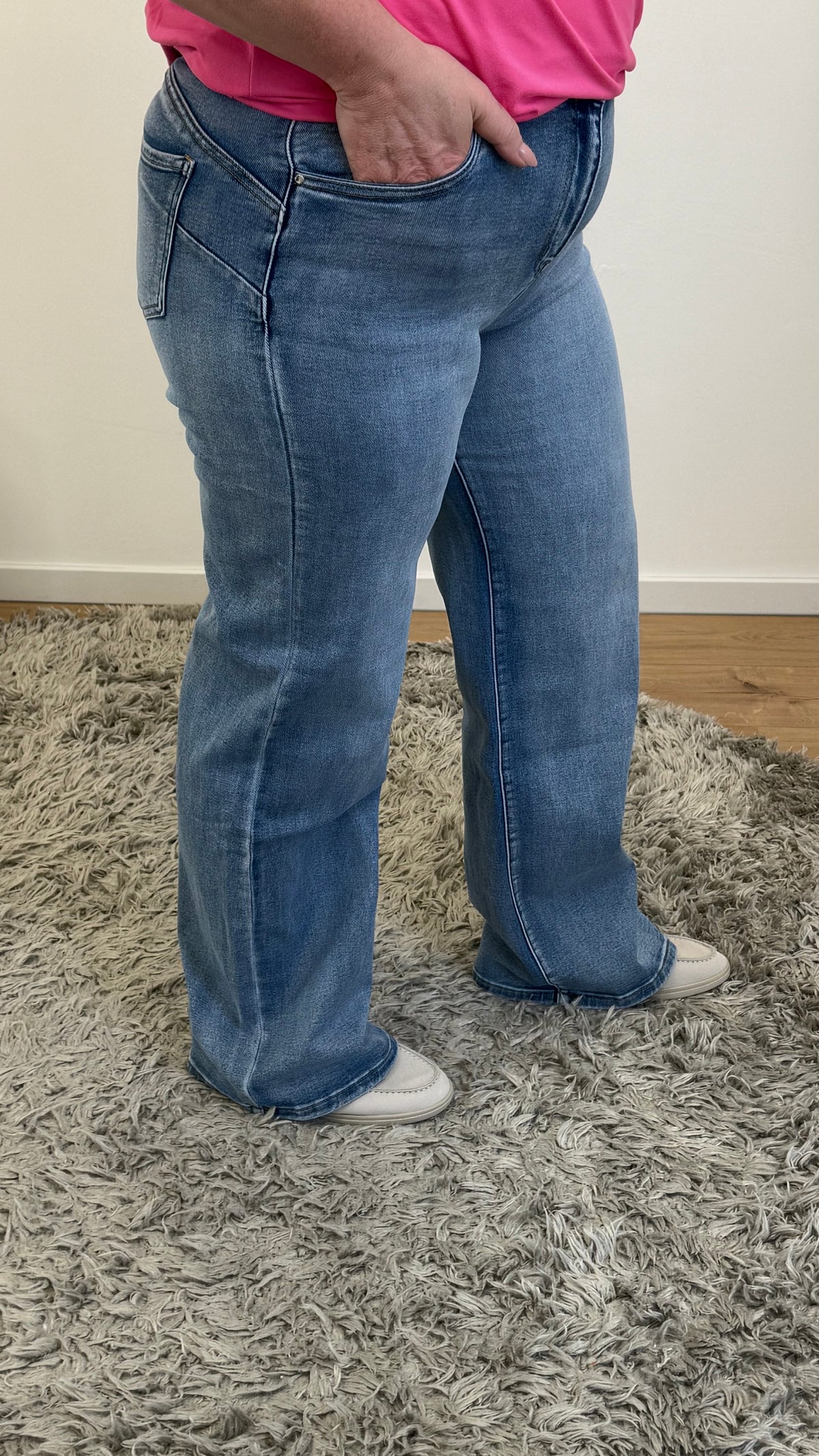 GOODIES JEANS WIDE LEGG DENIM  - DJ2590