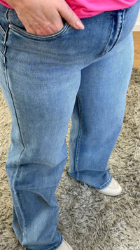 GOODIES JEANS WIDE LEGG DENIM  - DJ2590