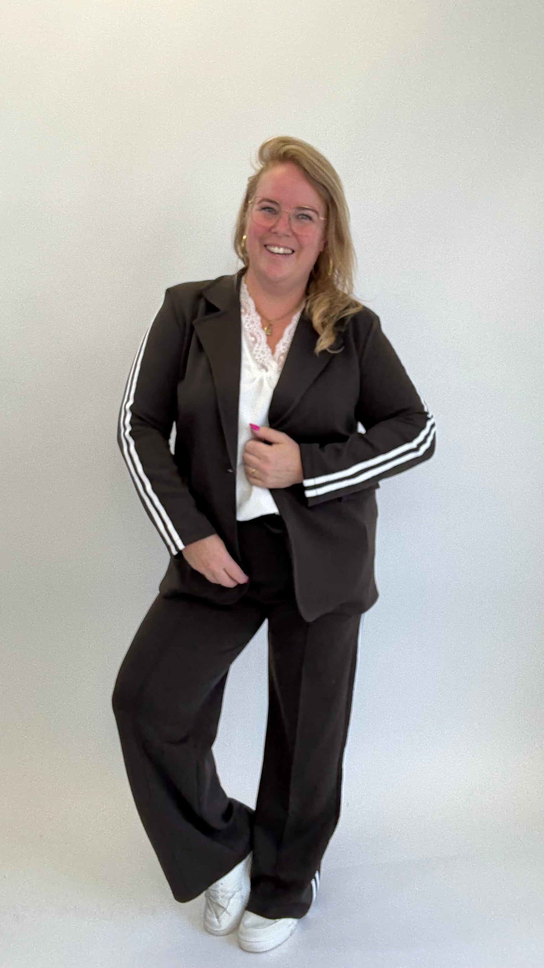 BLAZER STREEP PAK 2-DELIGE SET - 1679