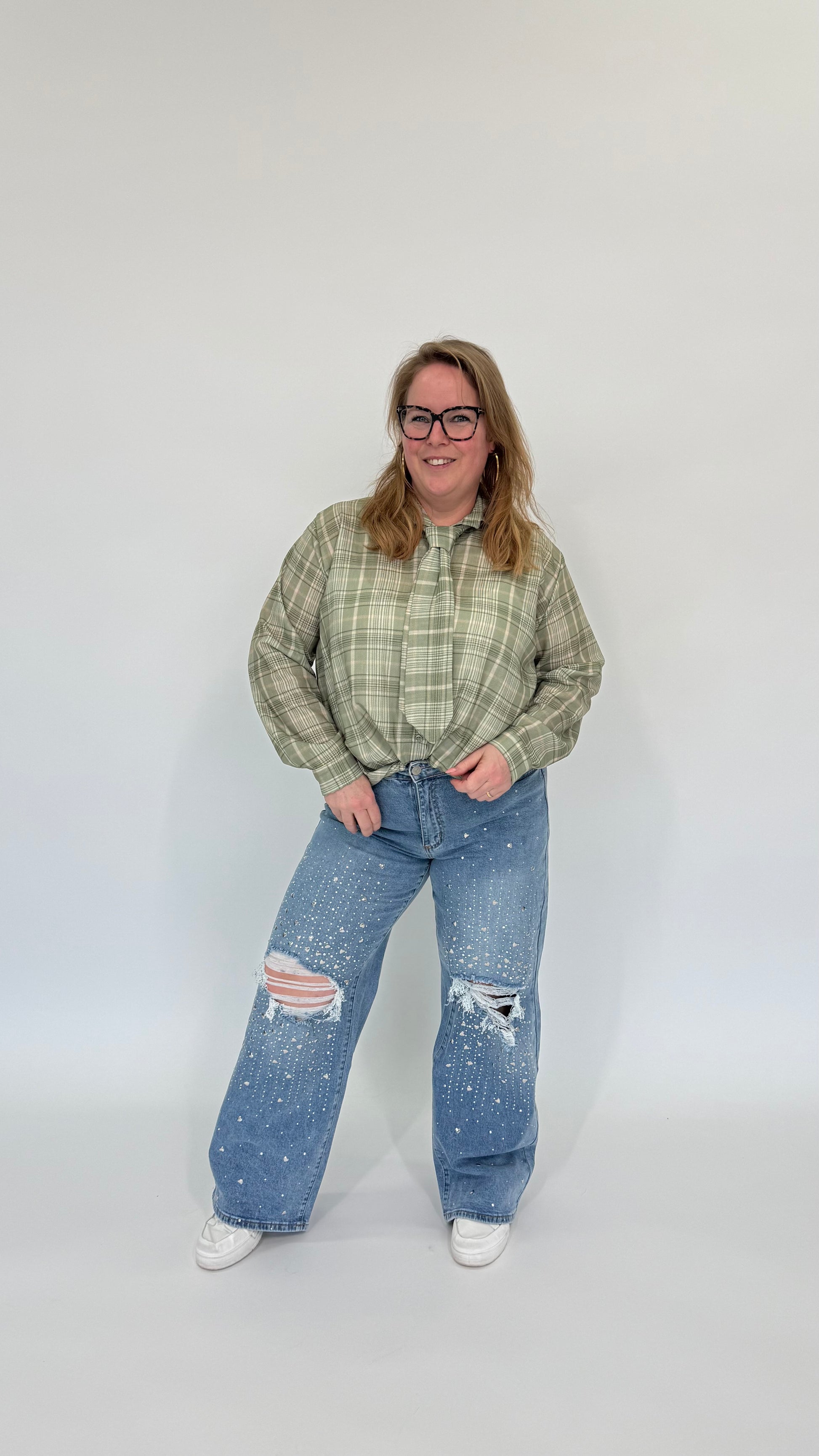 VISCOSE BLOUSE STROPDAS - 1944