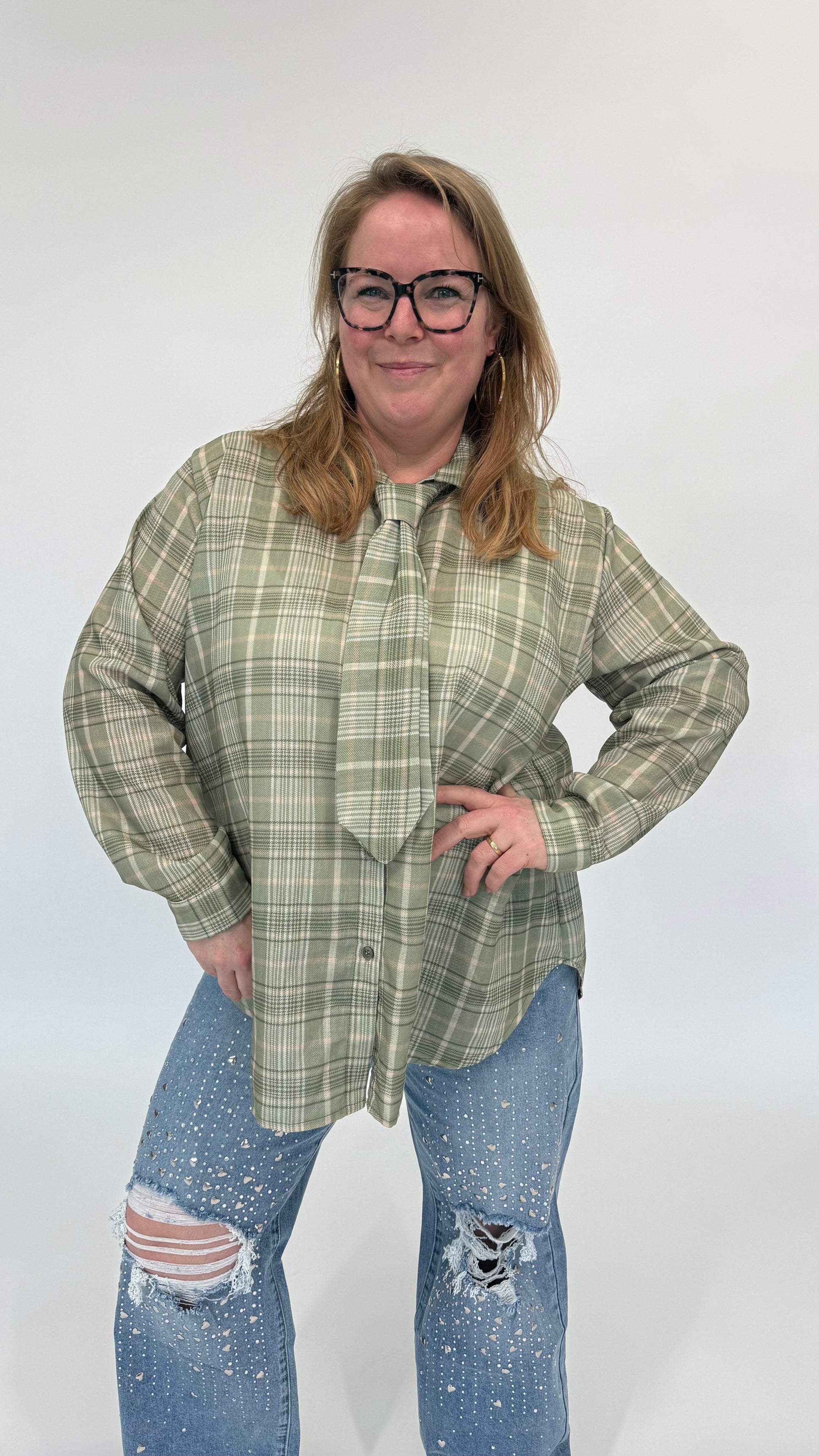 VISCOSE BLOUSE STROPDAS - 1944