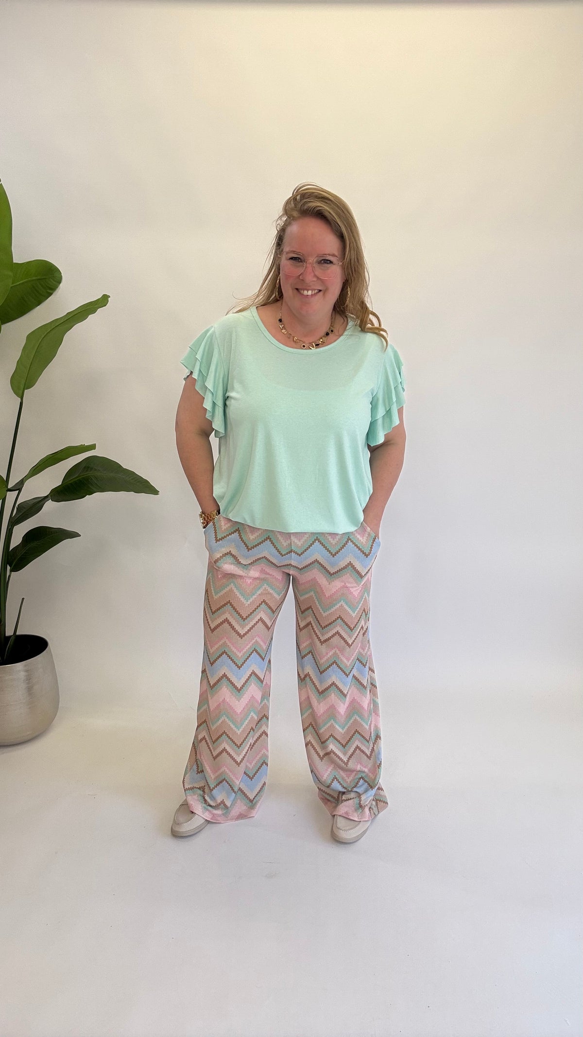 ZIGZAG BROEK - 1431