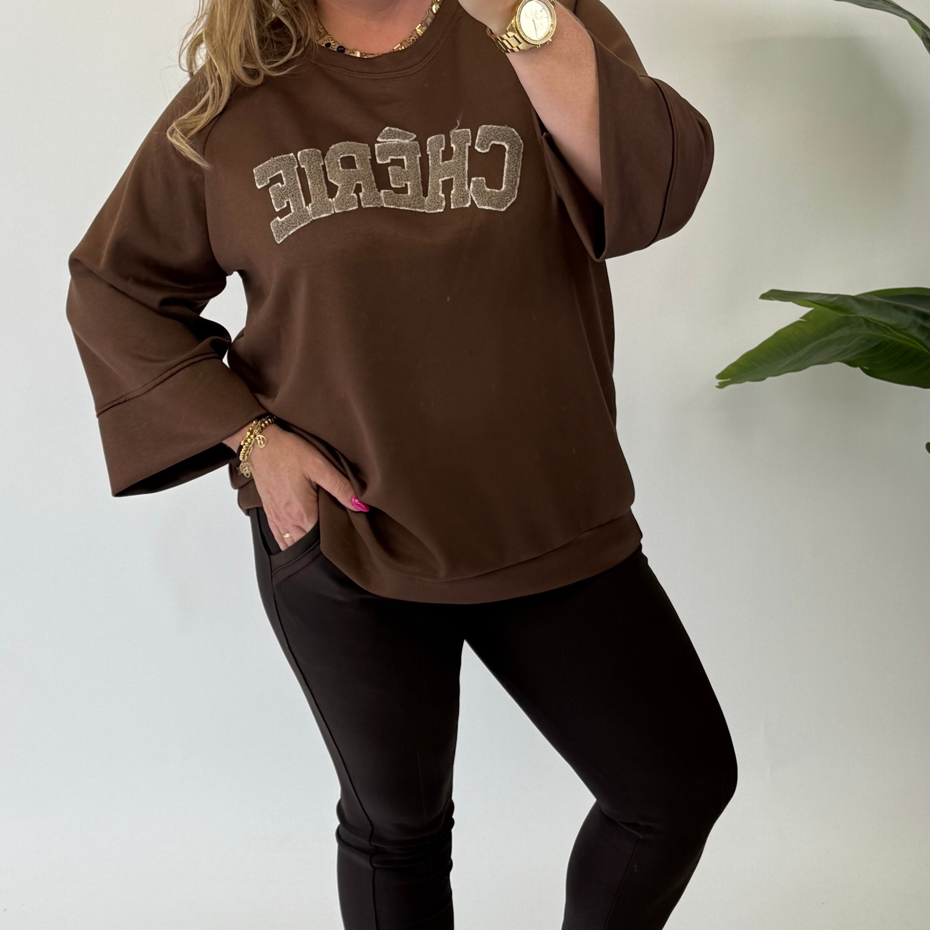 LADY TRAVEL TROUSER - KOFFIE BRUIN