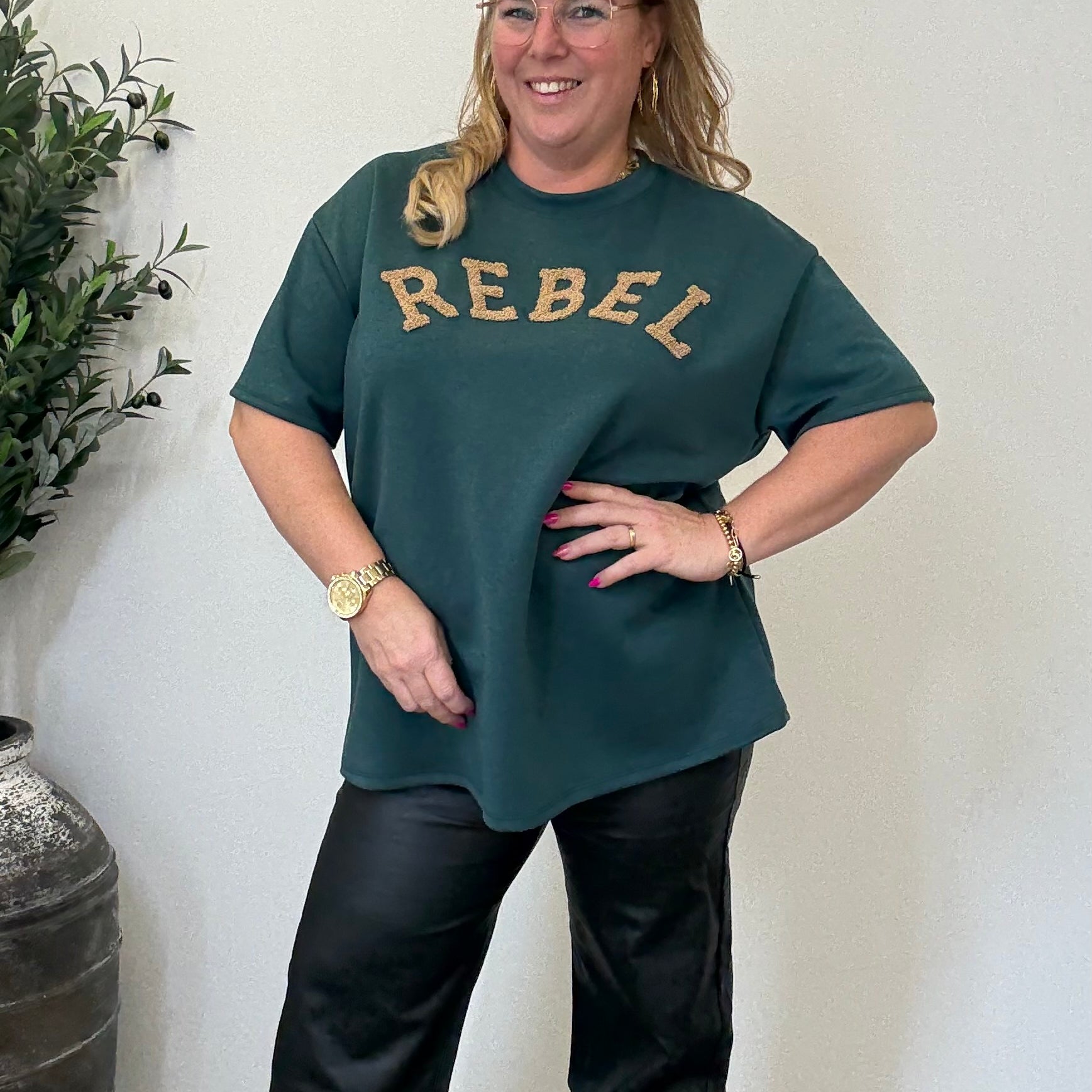 REBEL JOGGER T-SHIRT - 1705