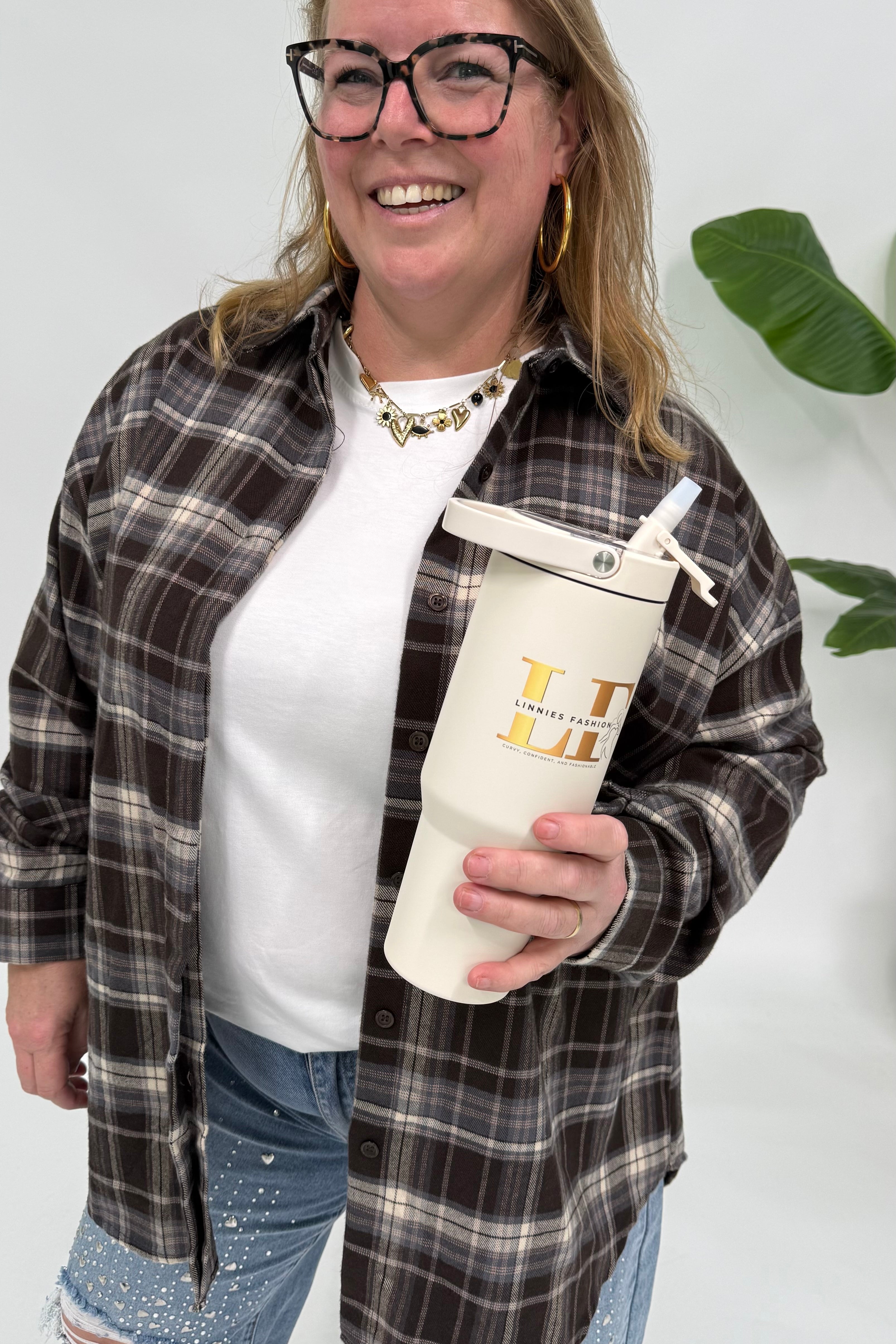 GERUITE BLOUSE ESPRESSO