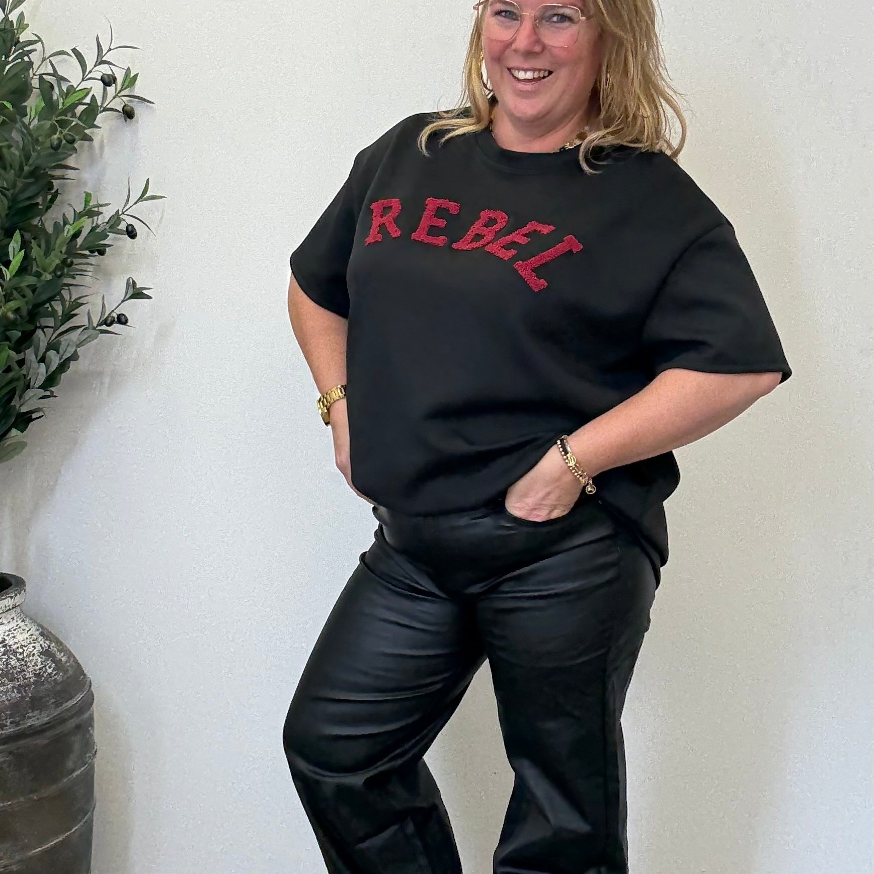 REBEL JOGGER T-SHIRT - 1705