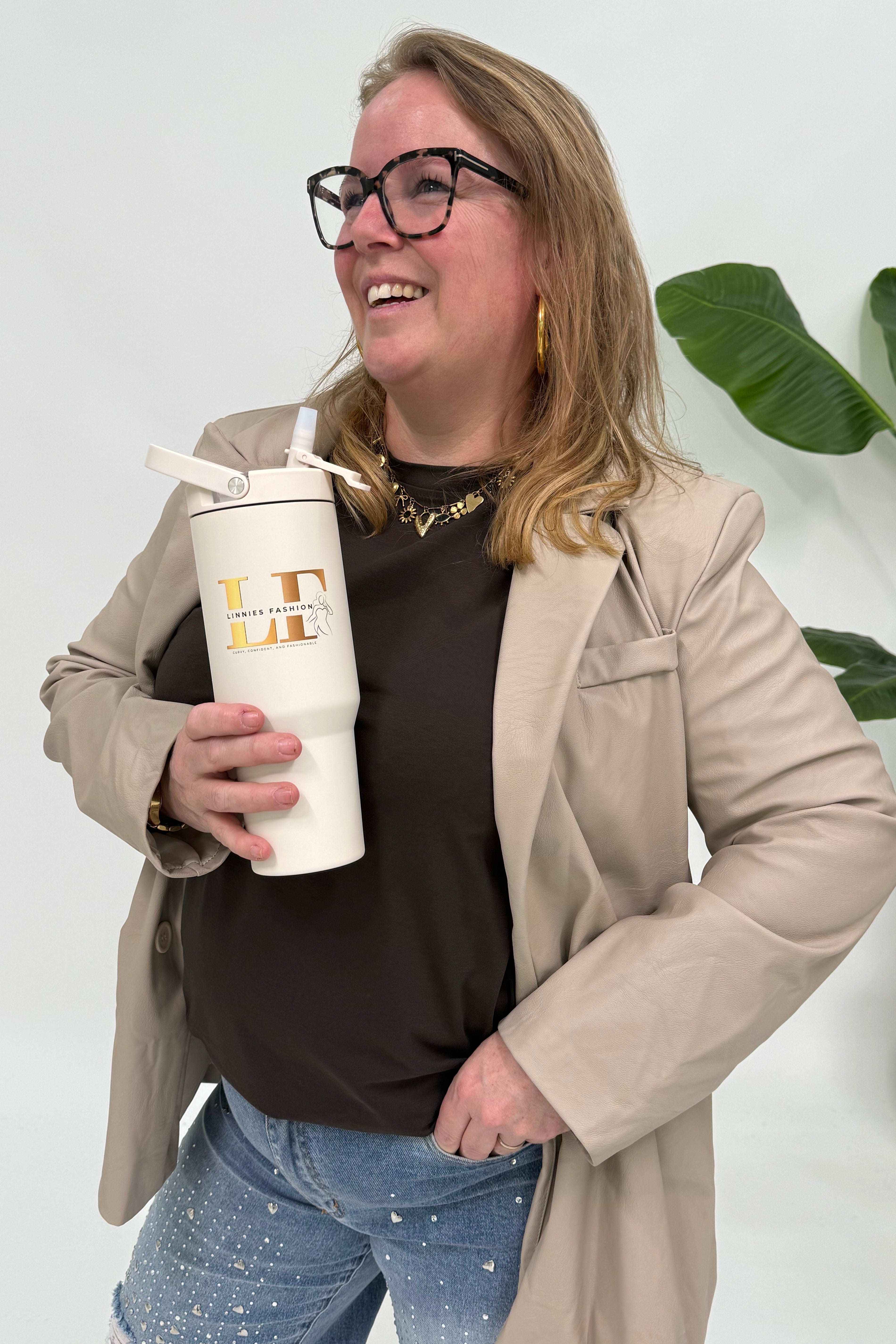 TUMBLER FLES LINNIES THE LABEL