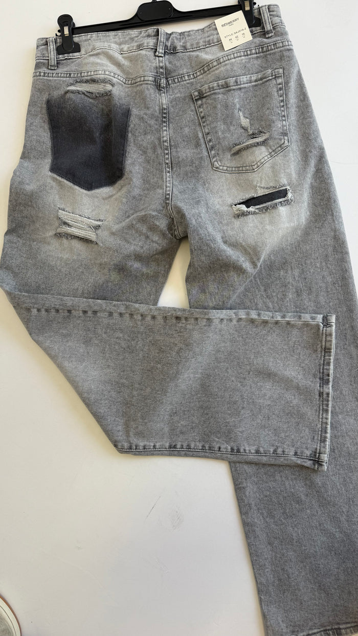 REDBERRY RIPPE JEANS - SKJ916-2