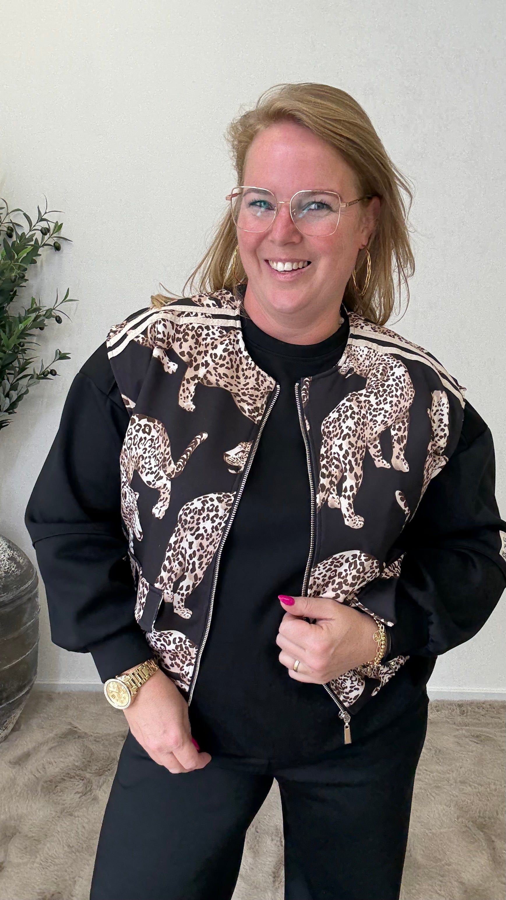 LEOPARD GILET - 1684