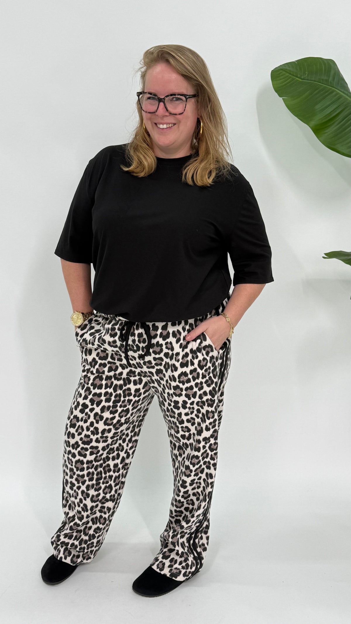 SPORTI PANTER JOGGER ZWART
