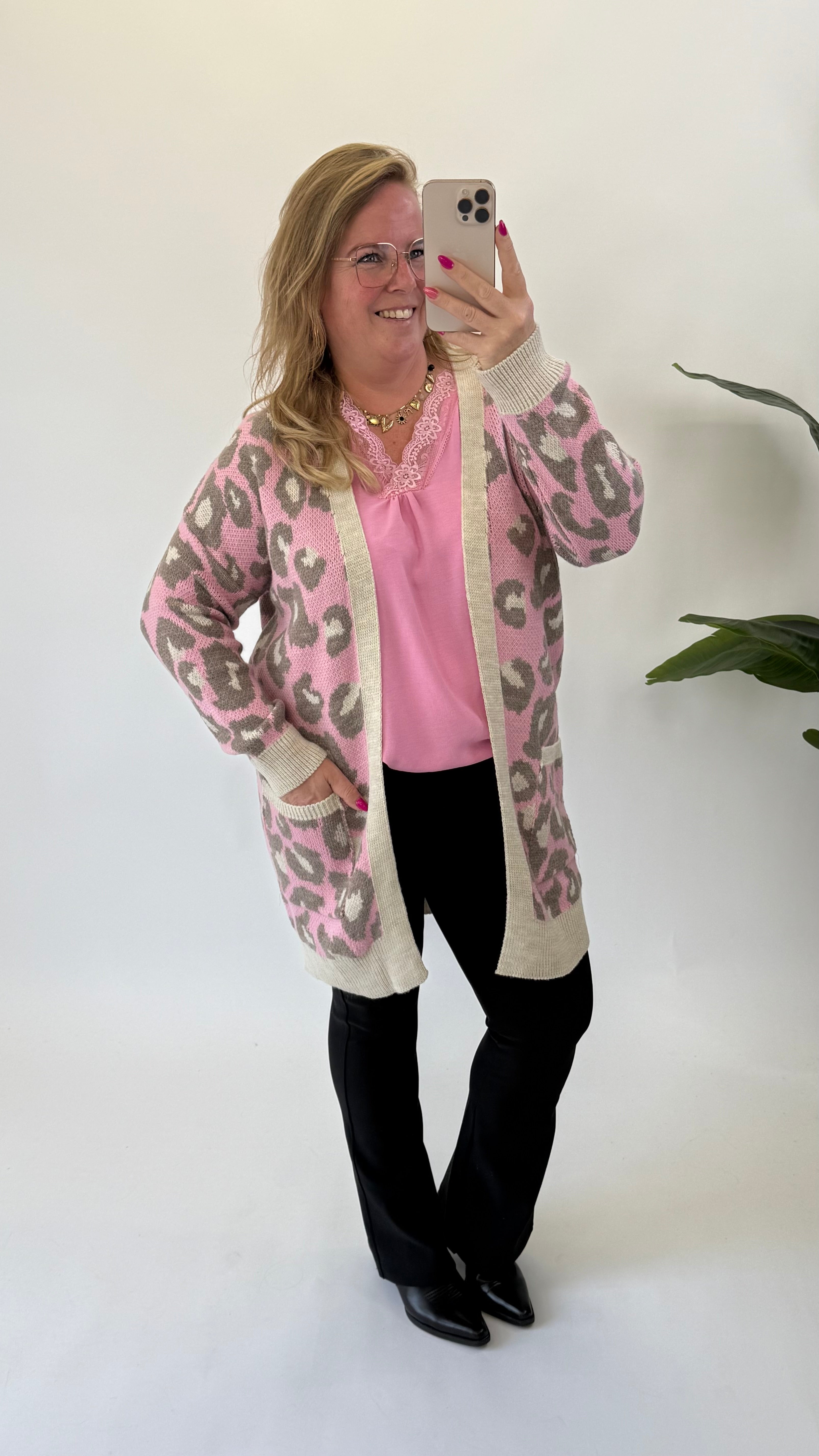 LEOPARD COLOR VEST - 1689