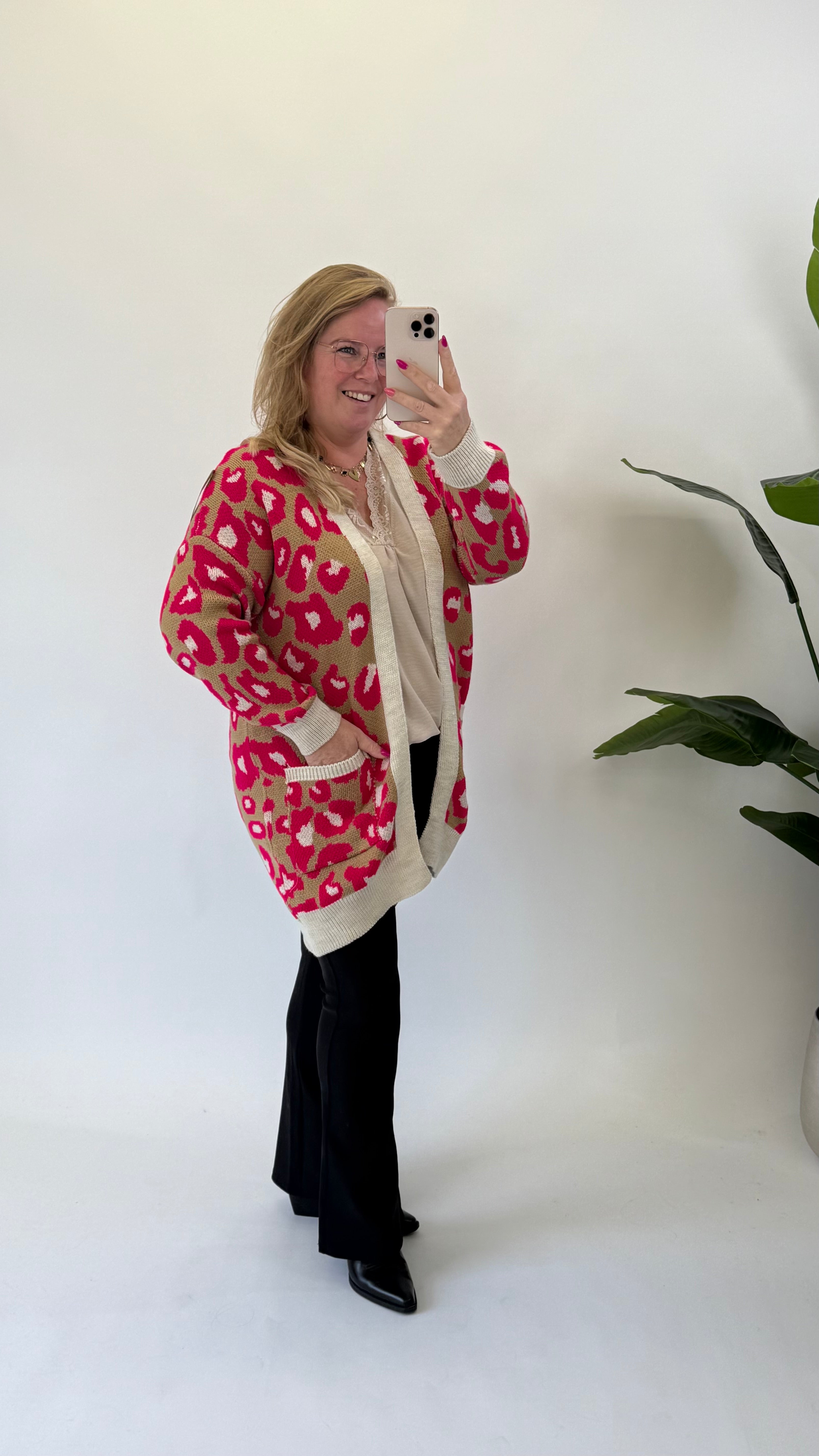 LEOPARD COLOR VEST - 1689