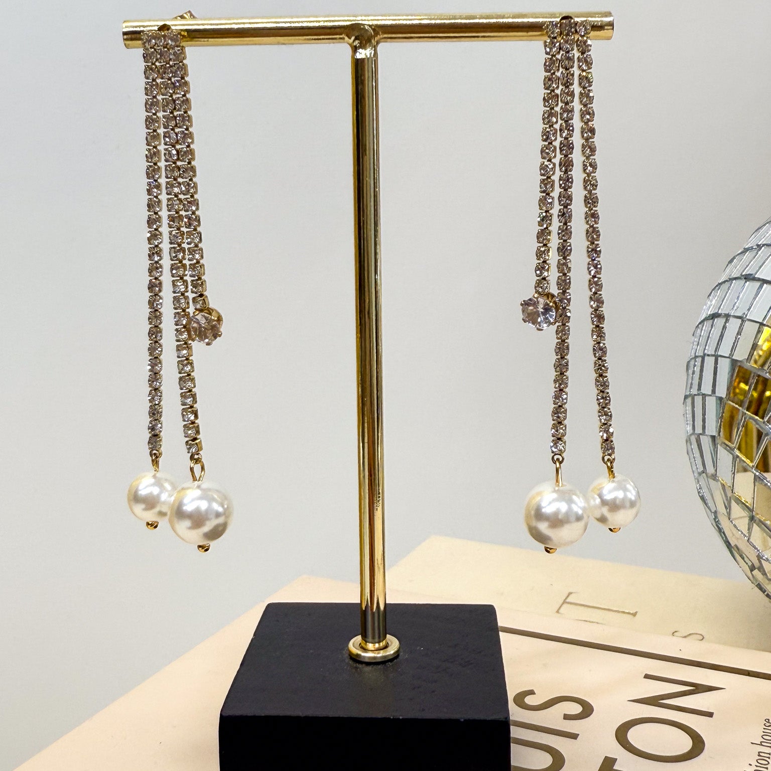 LONG GLAM OORBELLEN - 084