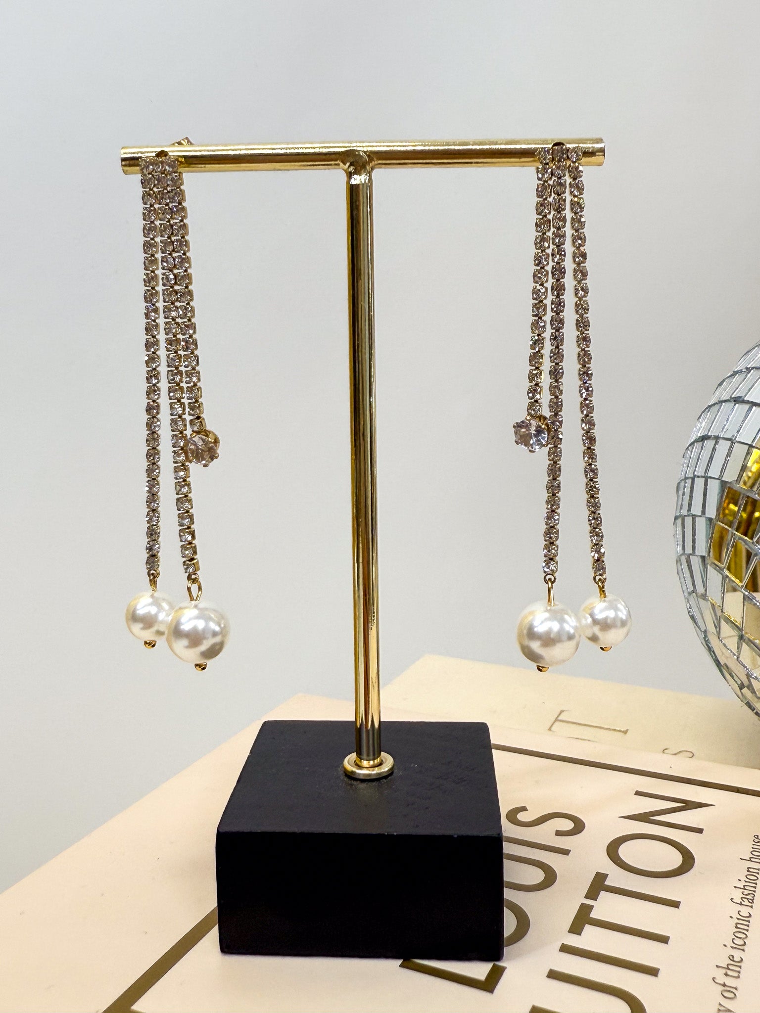 LONG GLAM OORBELLEN - 084