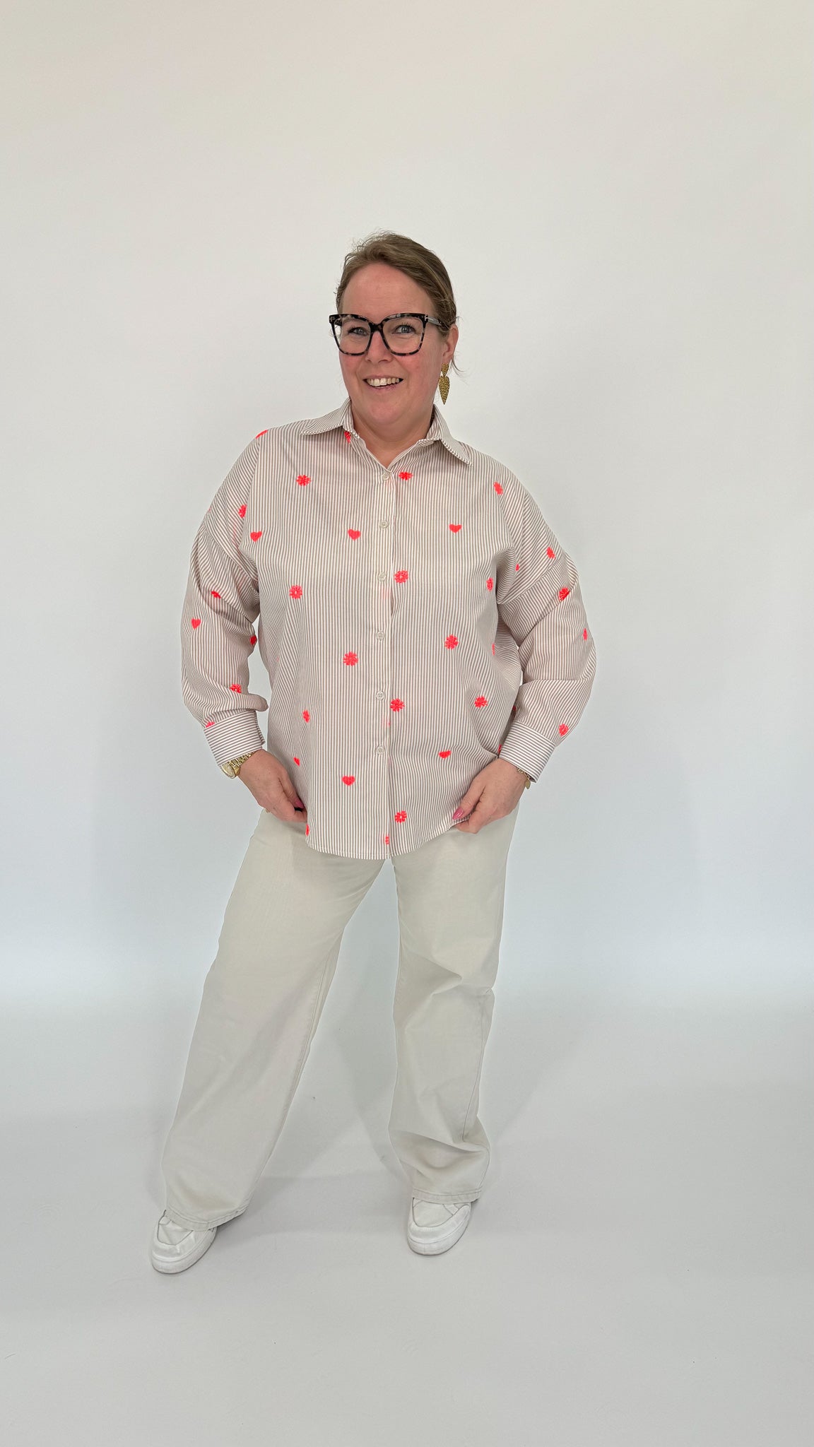 FLOWER HART BLOUSE - 1955