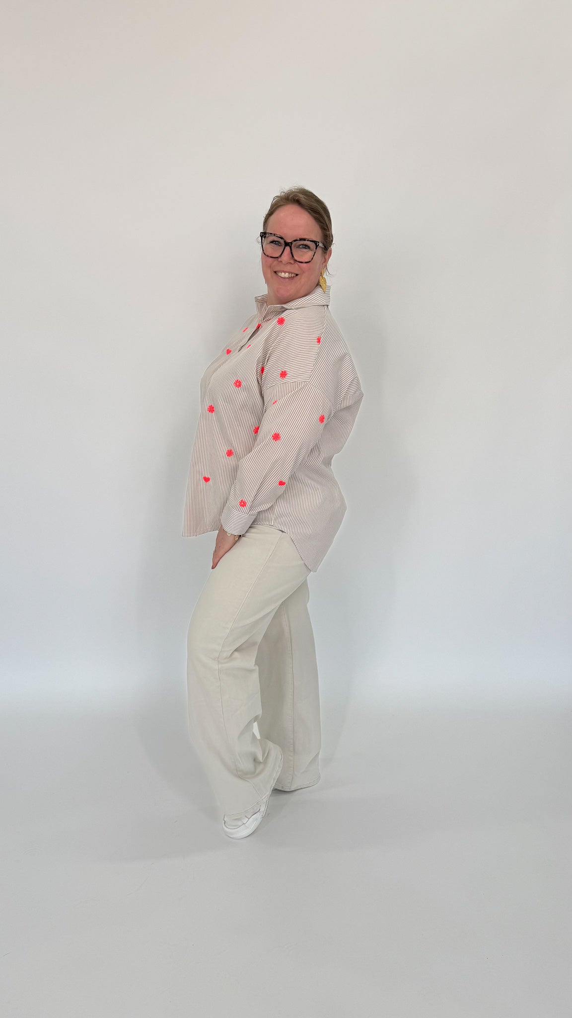 FLOWER HART BLOUSE - 1955