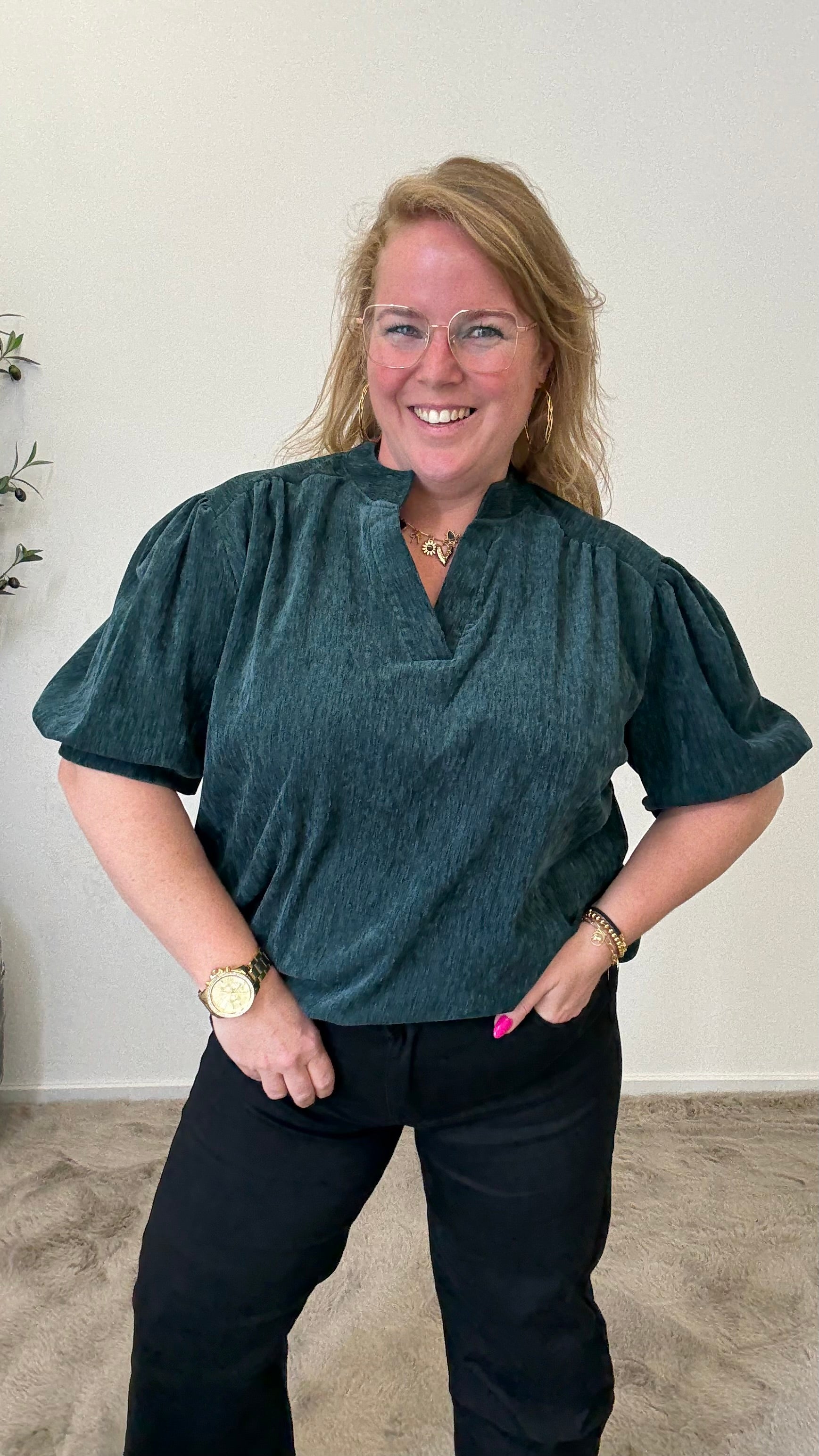 VELVET TOP - 1708