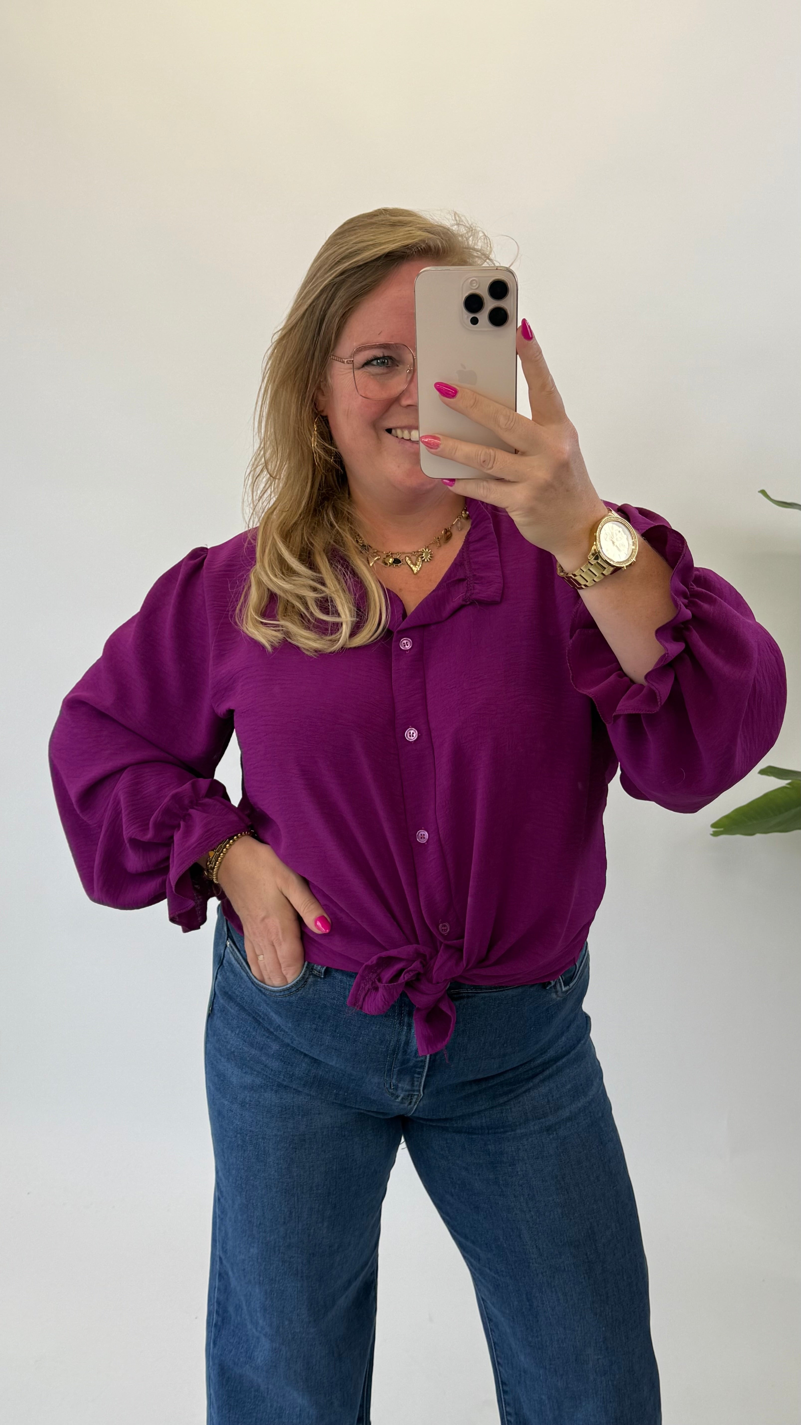 BASIC ROEZEL BLOUSE - 1696