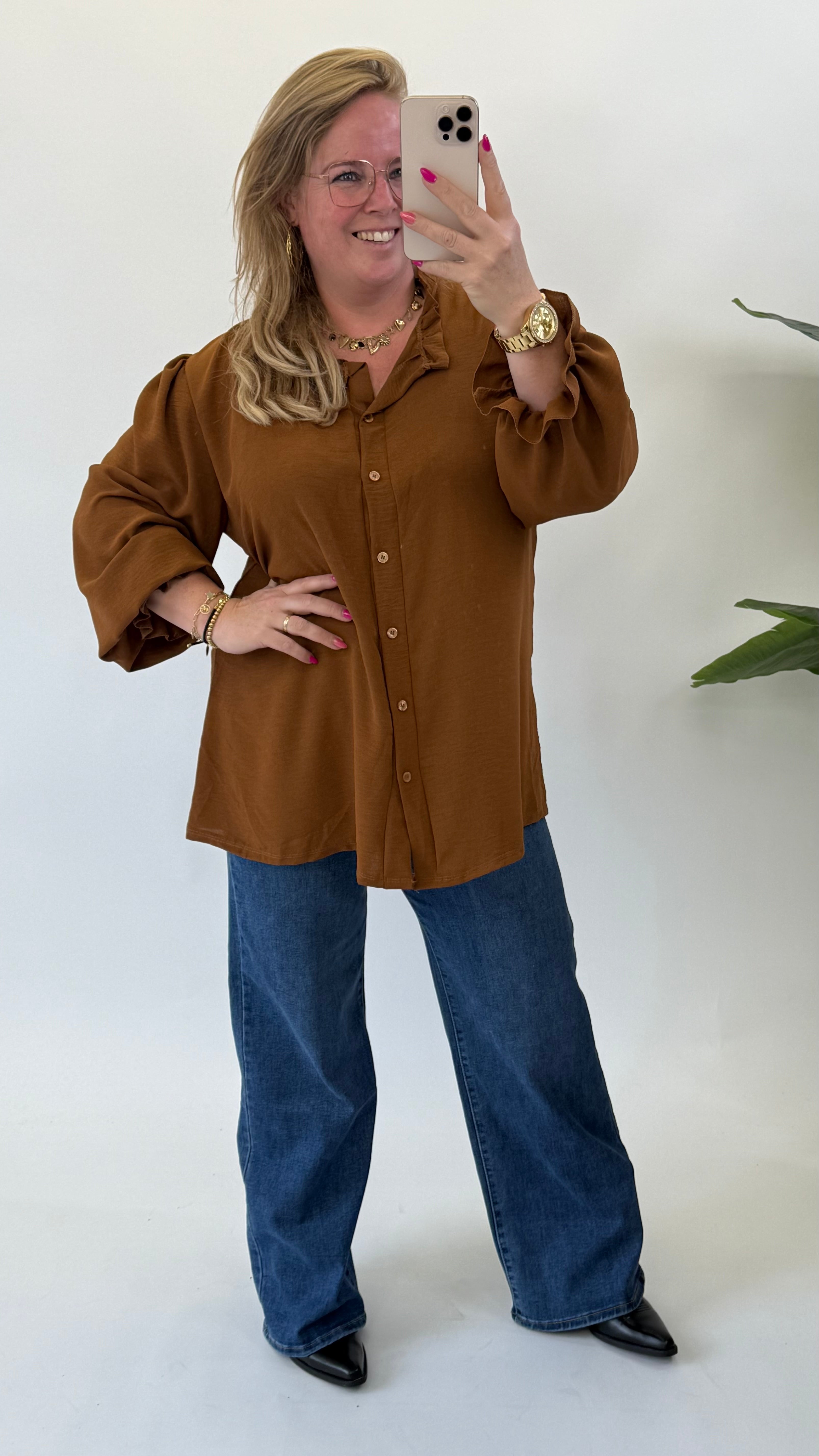 BASIC ROEZEL BLOUSE - 1696