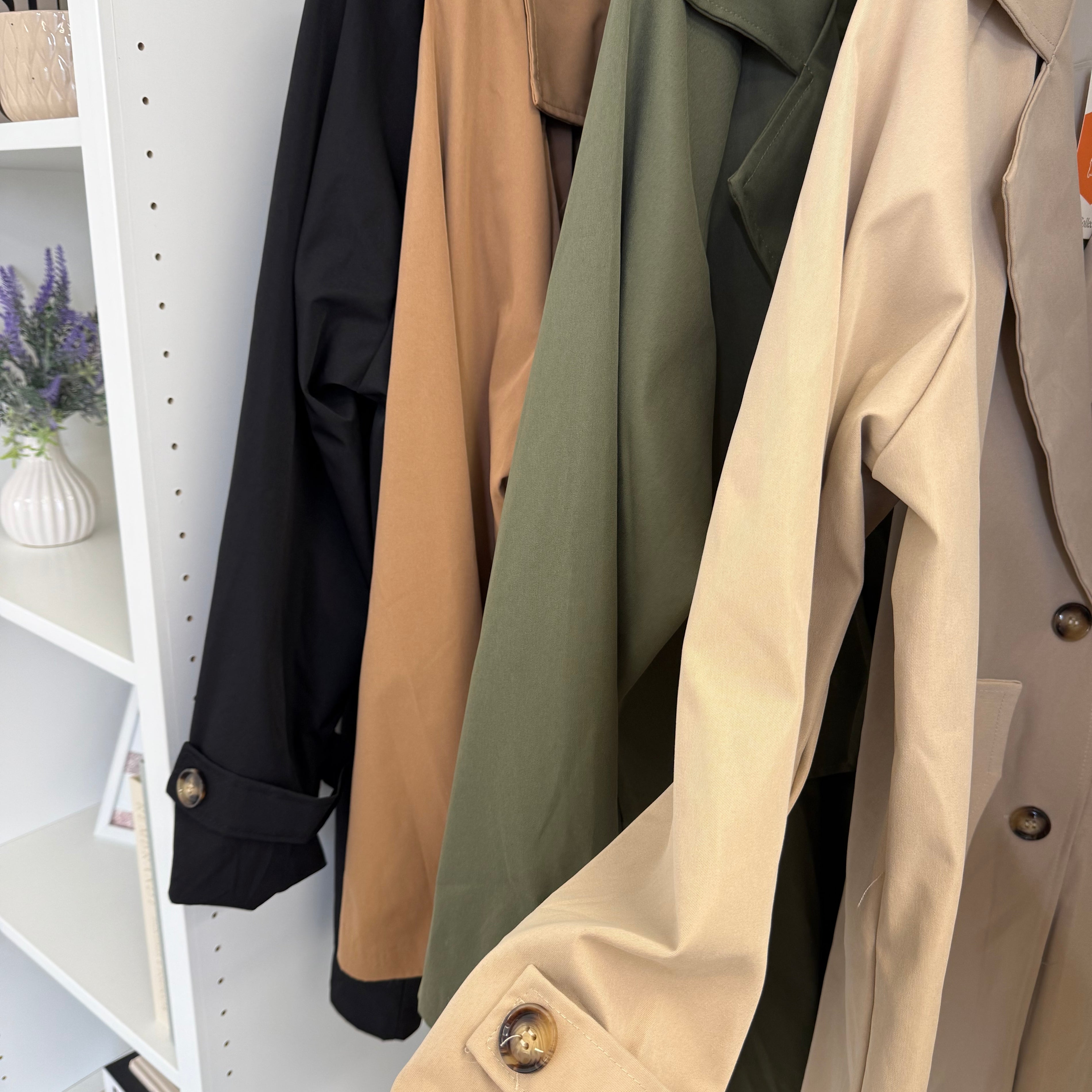 TRENCHCOAT HALF LANG - 1695