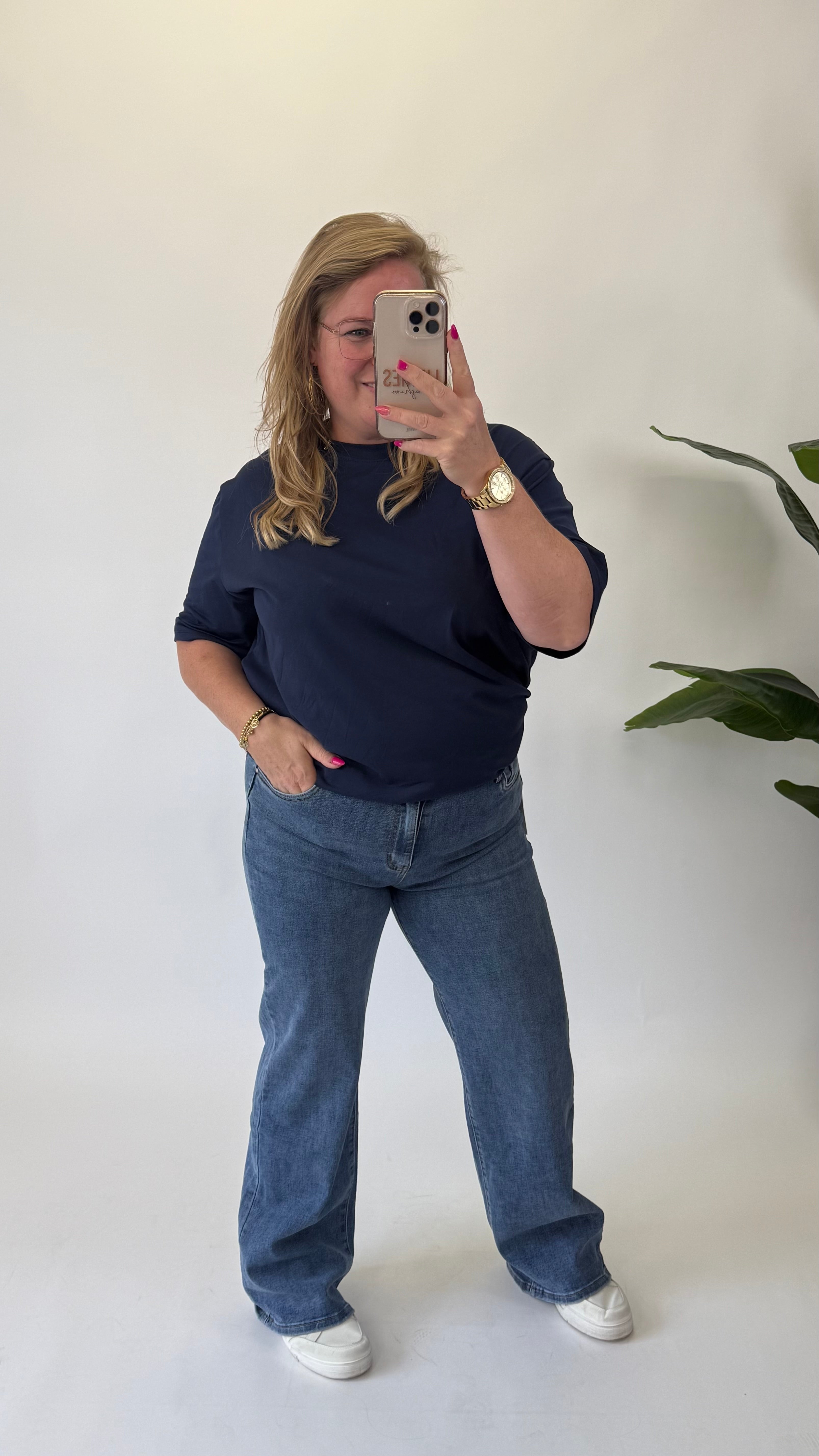 GOODIES DENIM WIDE LEGG  - DJ2512