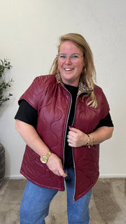 PANTER GILET 2 KANTEN DRAAGBAAR - 1722