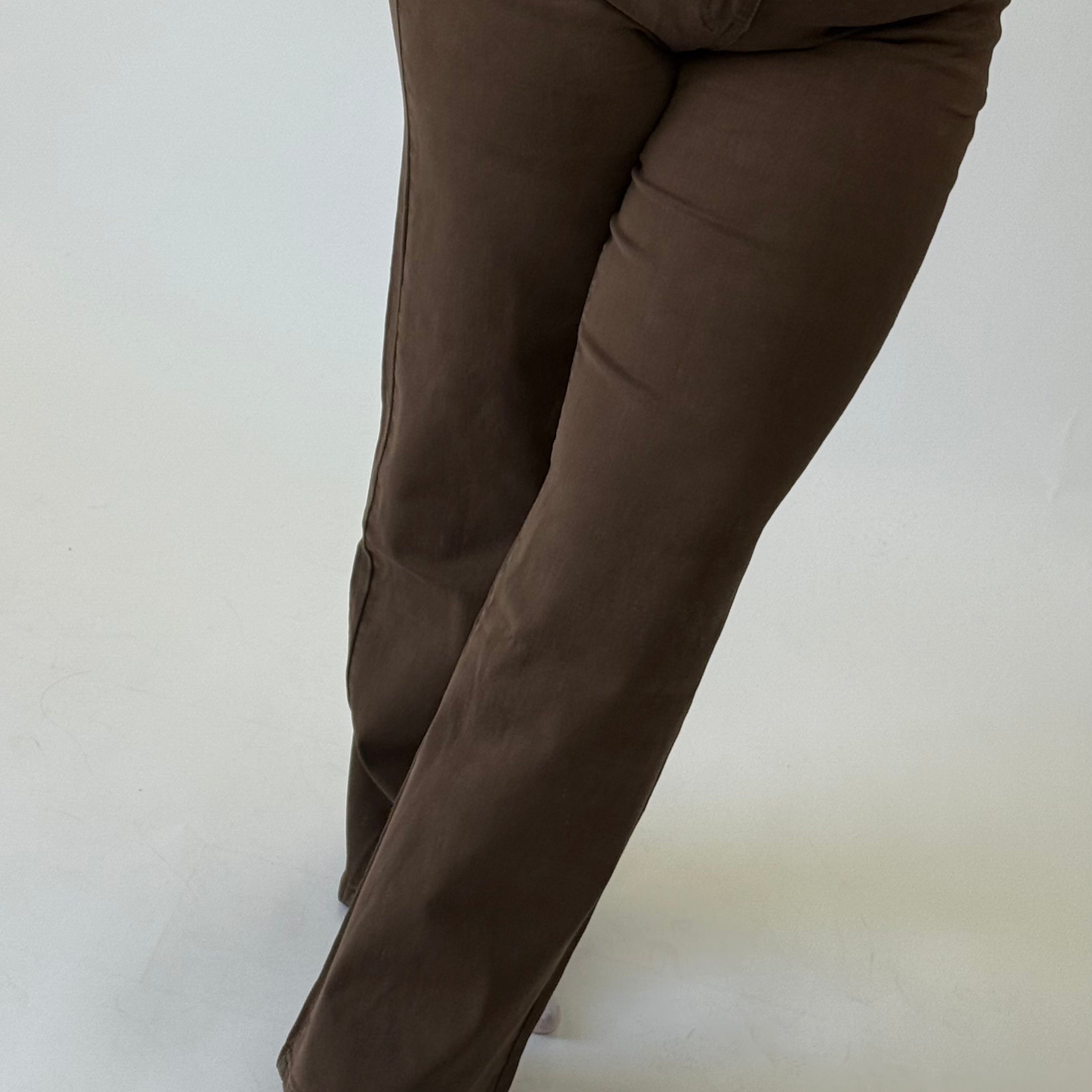 GOODIES DENIM CHOCO WIDE LEG - DJ2498-6