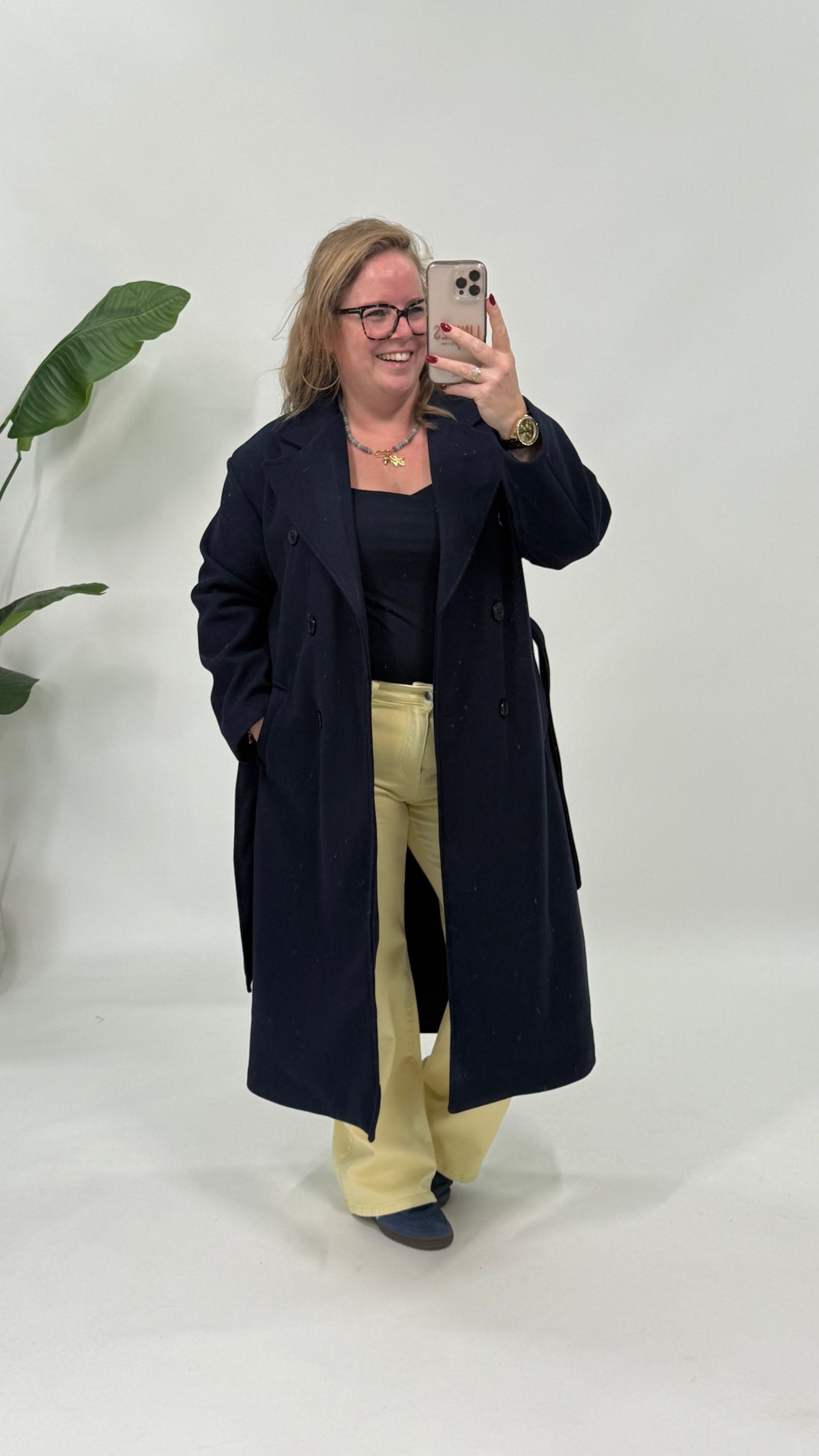 LINNIES TRENCHCOAT MARINE
