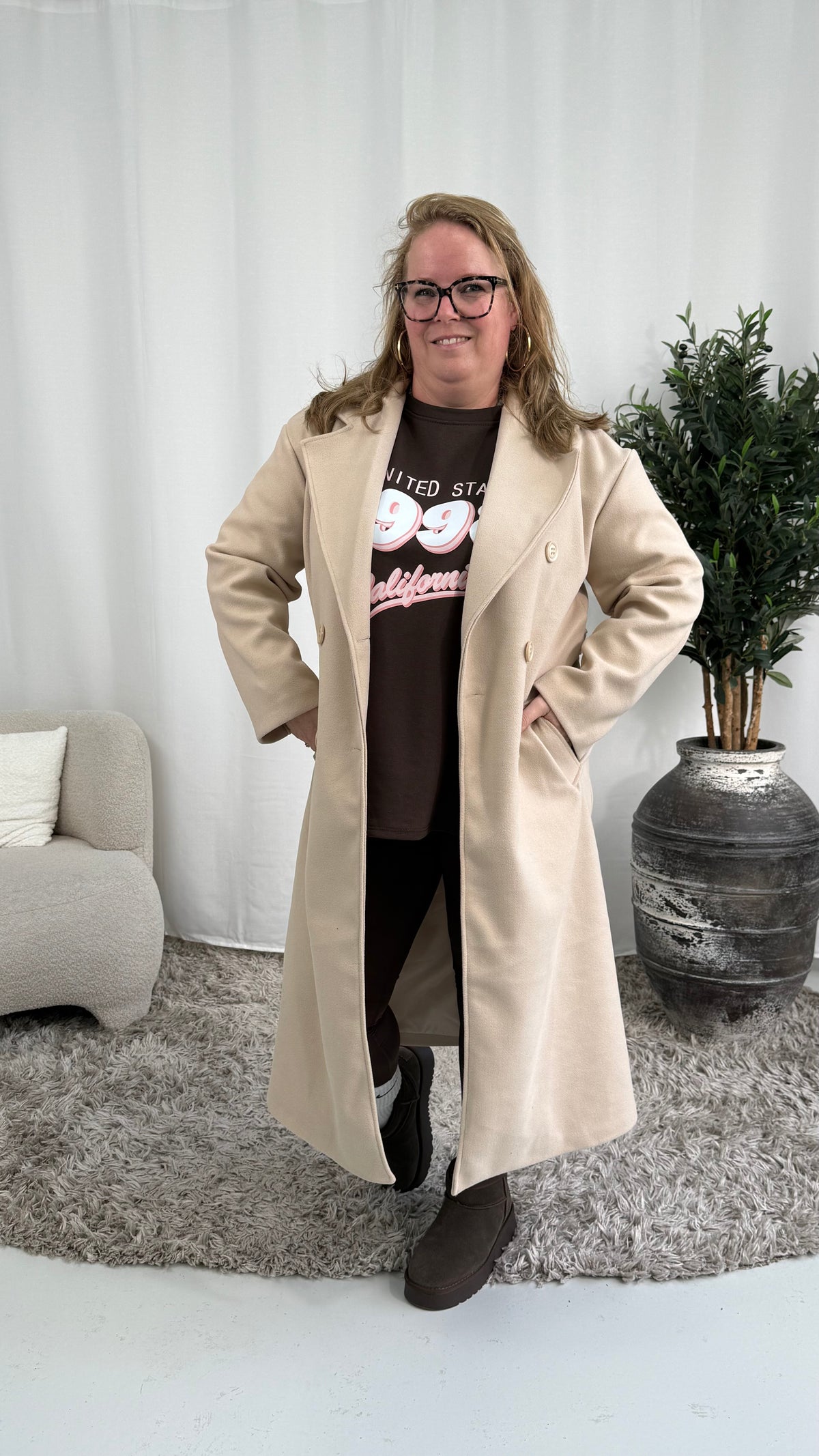LINNIES TRENCHCOAT TAUPE