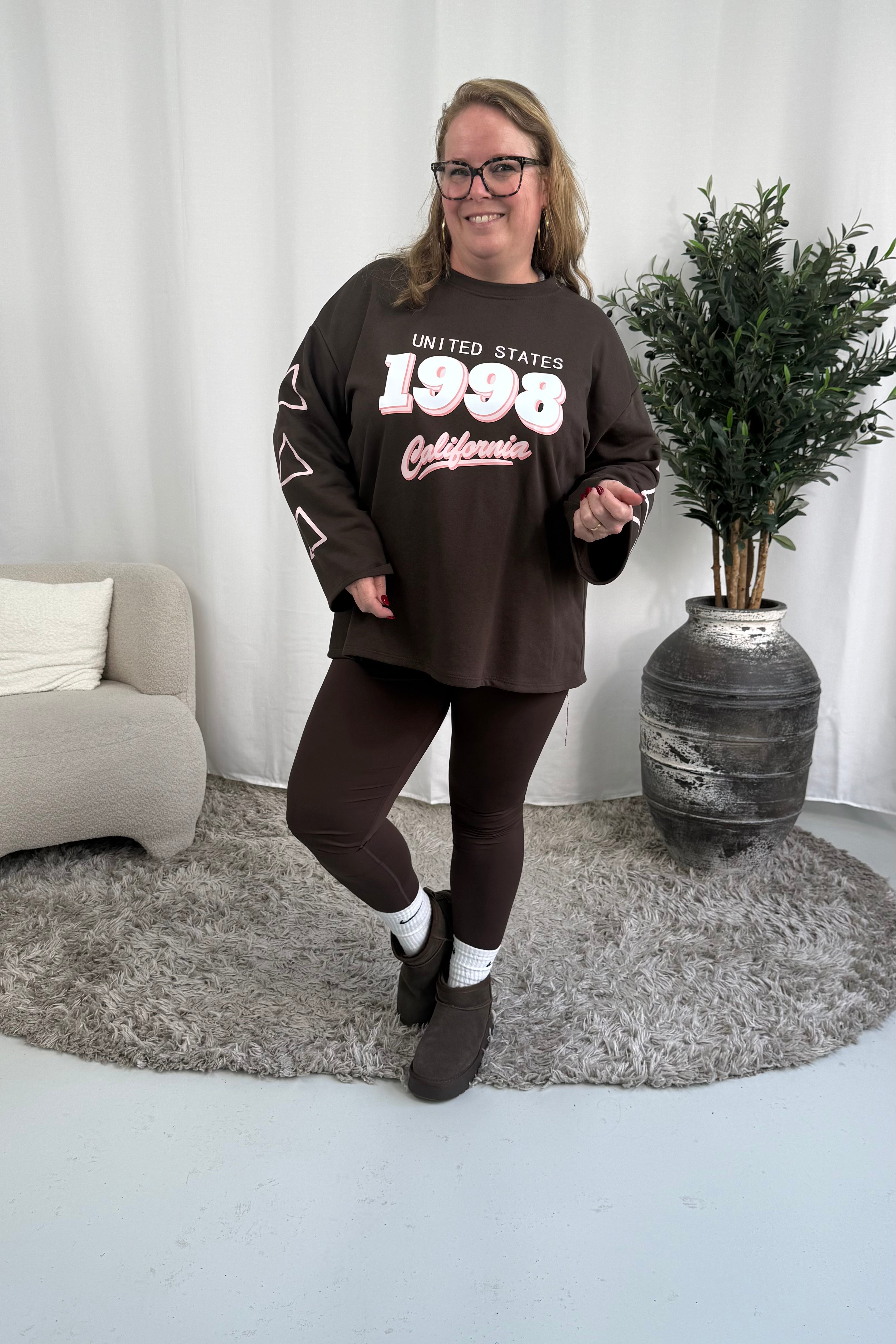 U.S. 1998 SWEATER ESPRESSO