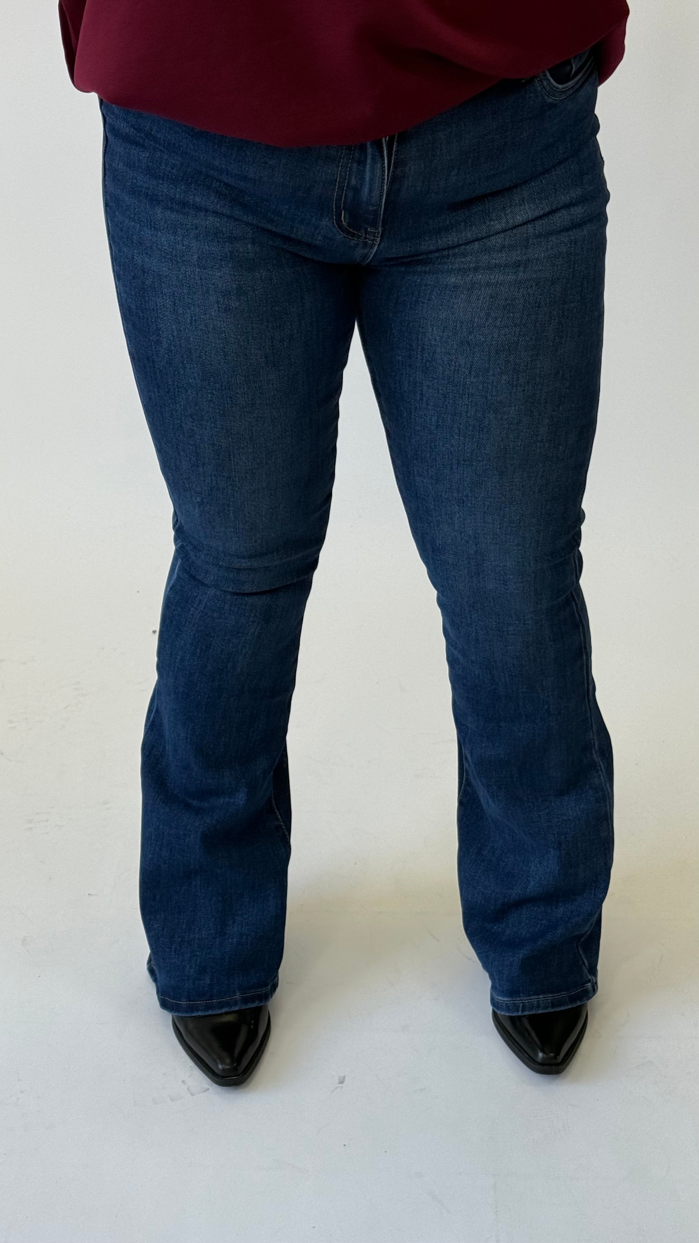 GOODIES DENIM FLARED - DJ2569