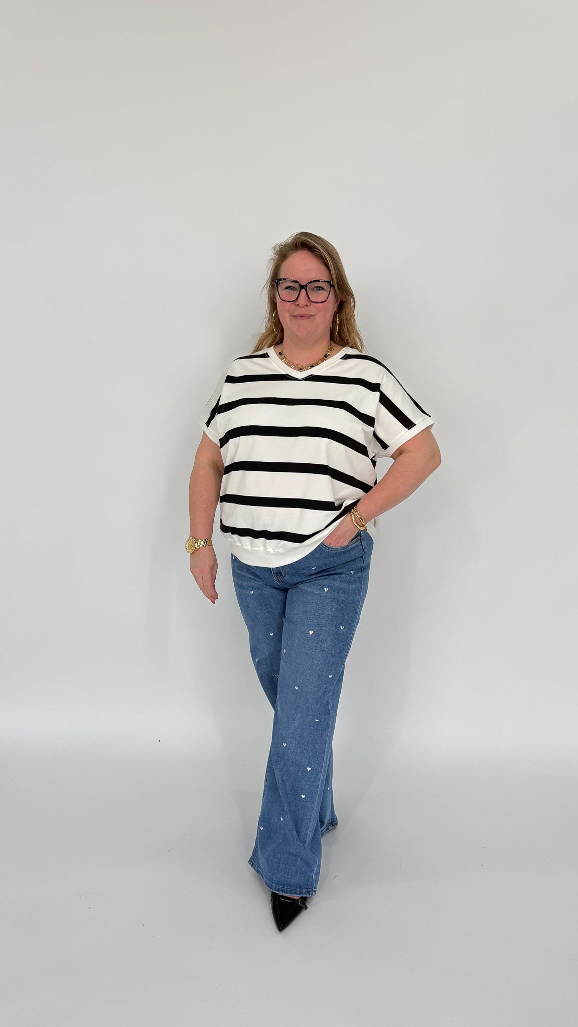 V-HALS STEEP SWEATER - 1970