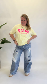 MONDAY JEANS WIDE LEG DENIM - PPSA6061-M