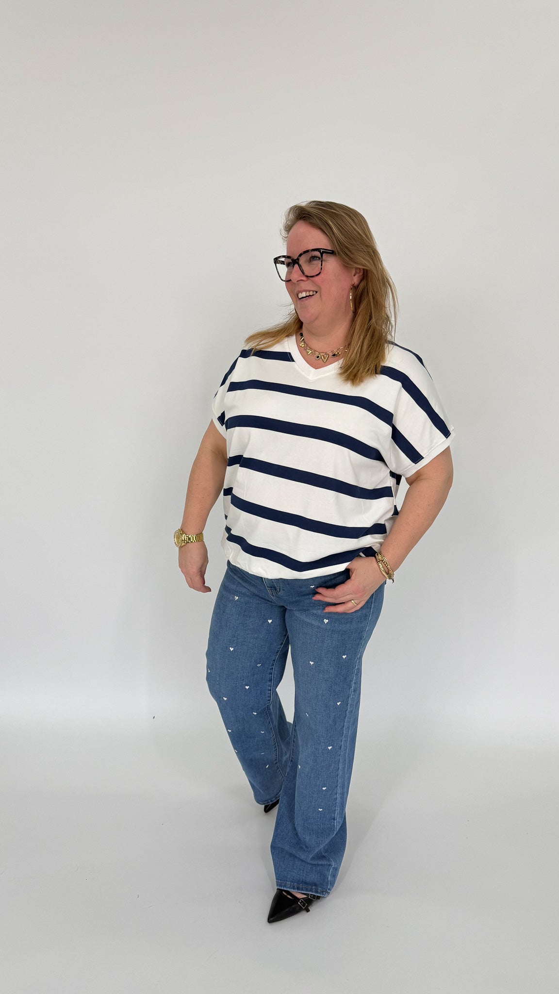 V-HALS STEEP SWEATER - 1970