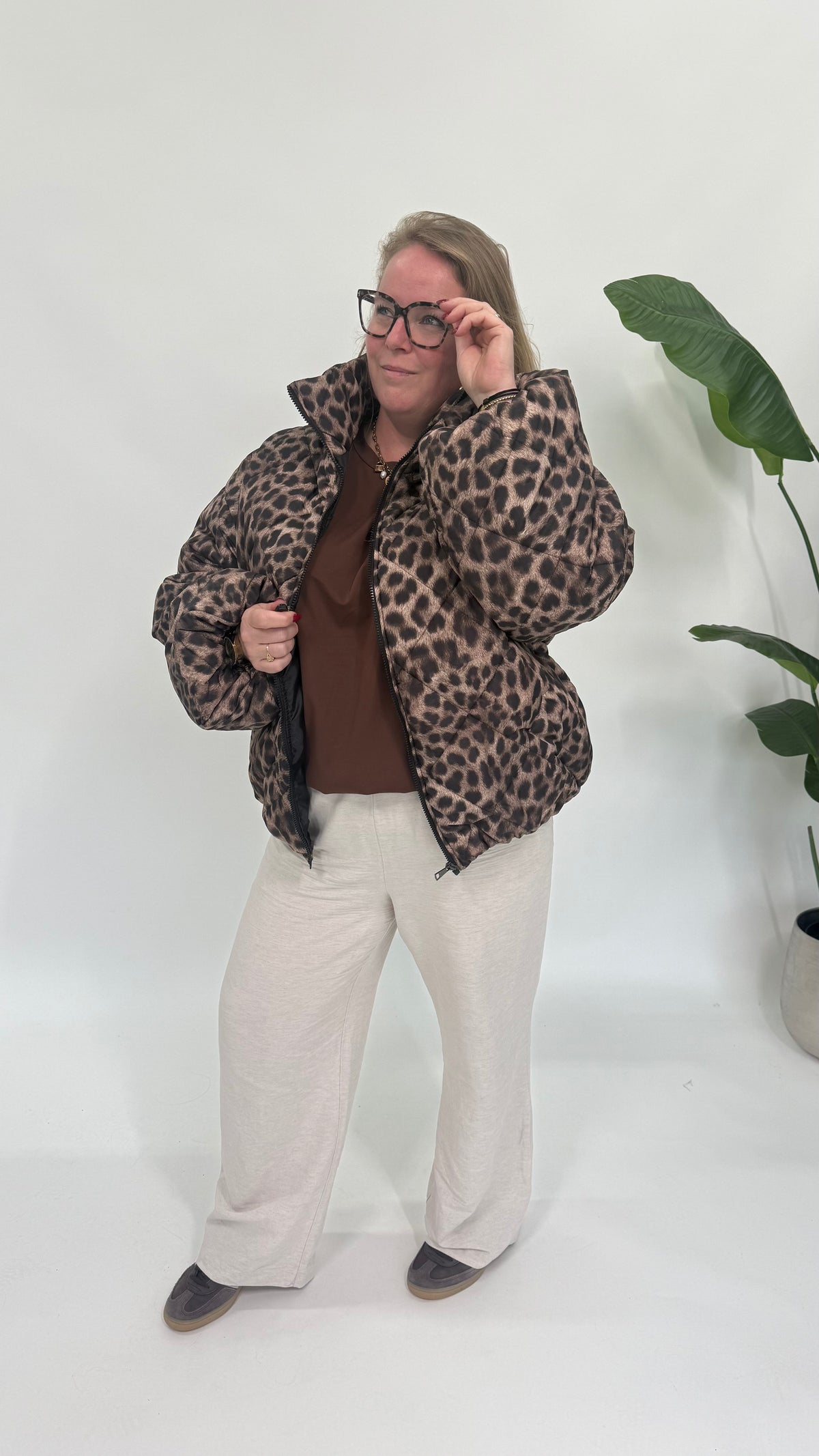 PANTER POF JAS BRUIN